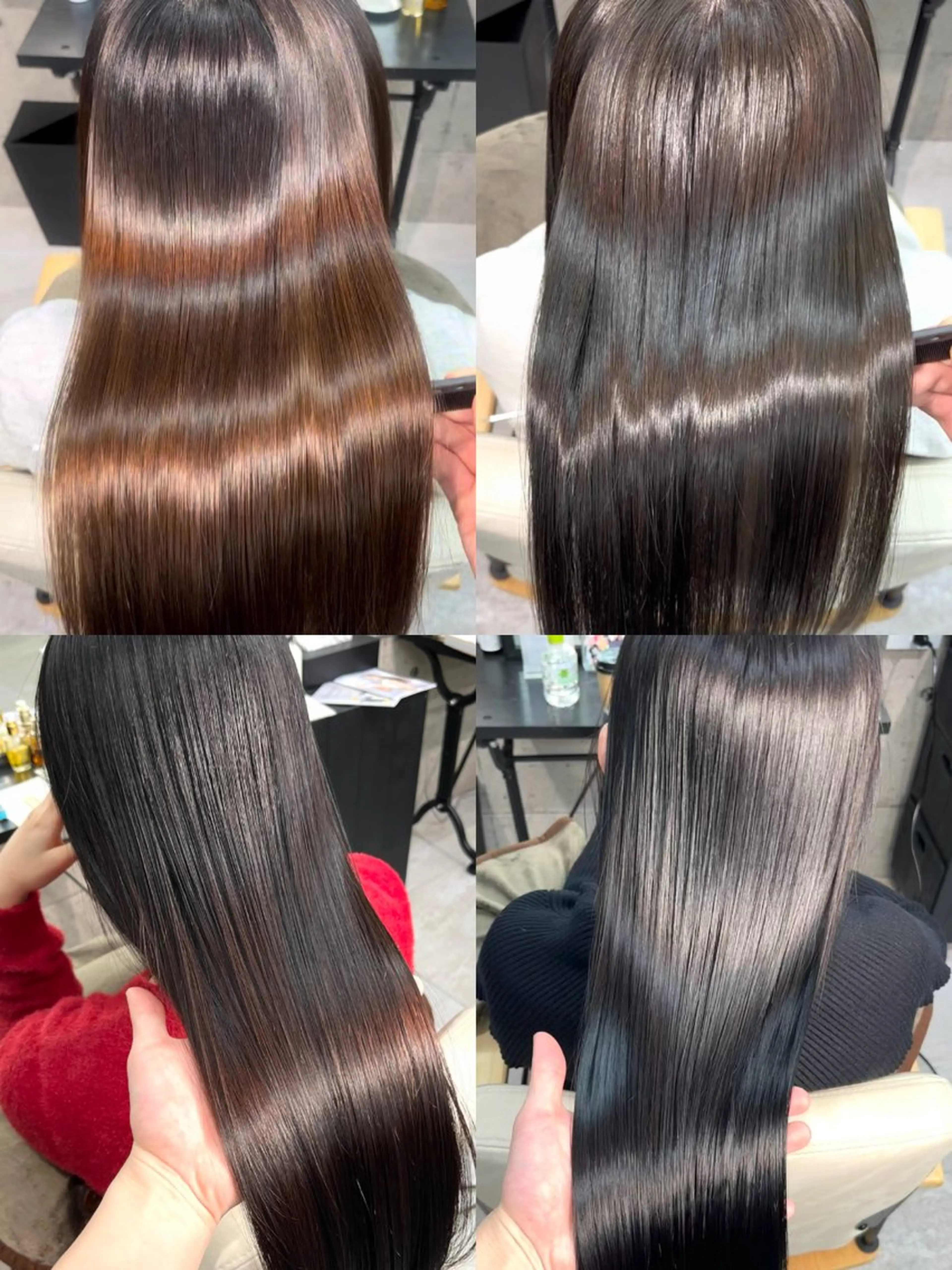 髪質改善シルクストレート｜オイル＆ミスト付パーソナルケアコースの写真