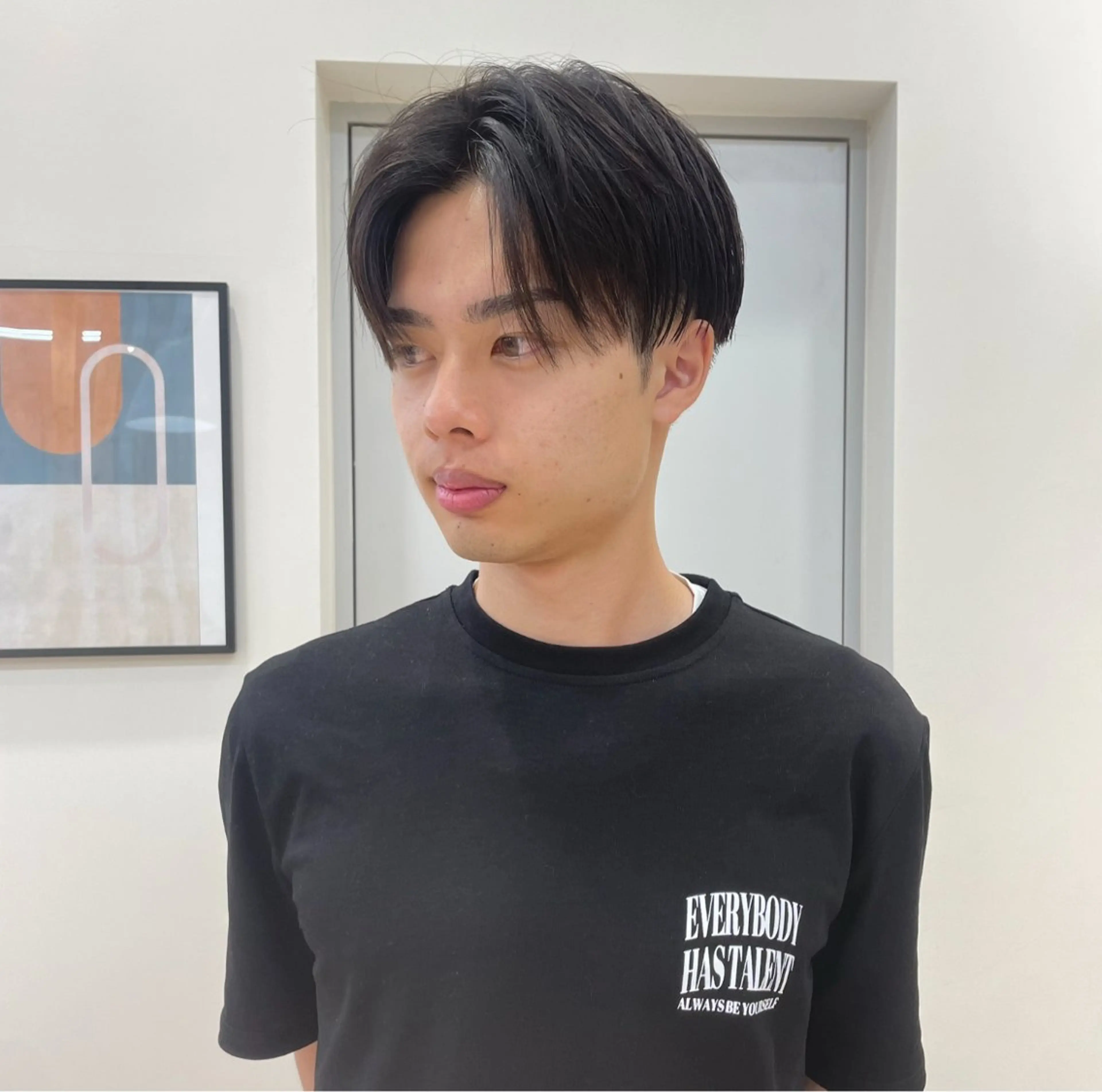 メンズ アップバング カット hana ・メンズ特化のヘアスタイル