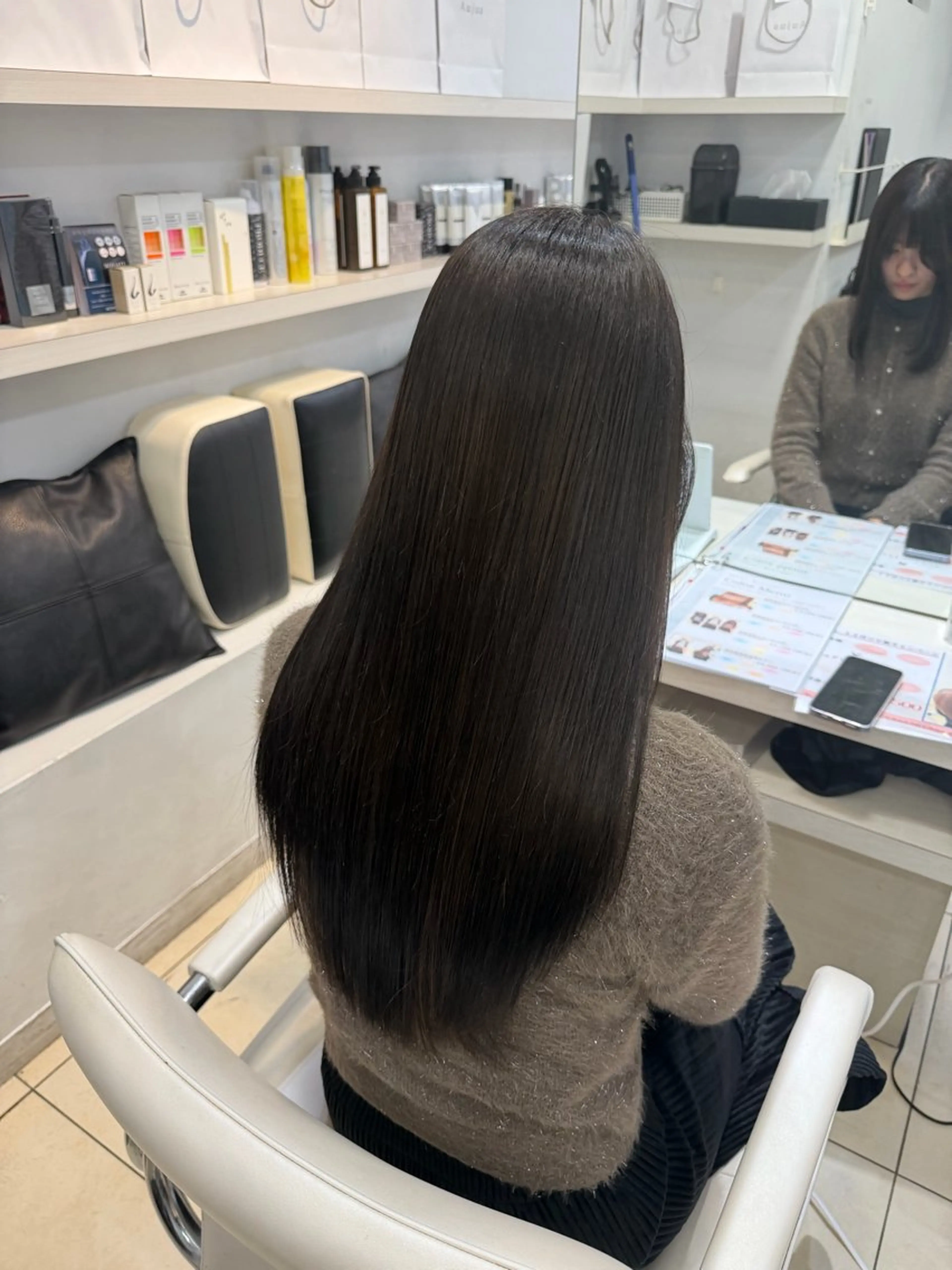 ロング カラー ヘアカラー 🤎ベージュカラー/ 髪質改善/山岸🤎のヘアスタイル