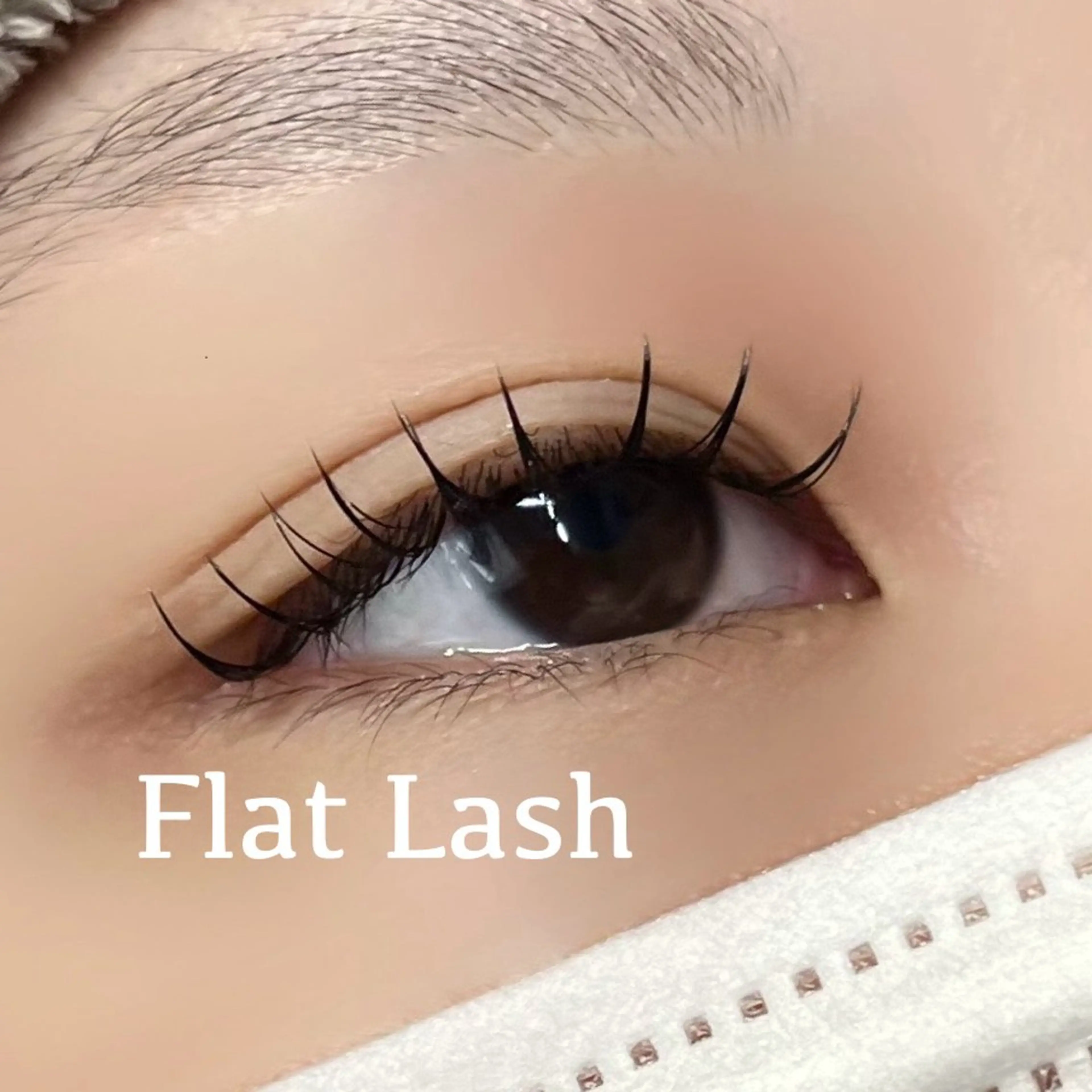 マツエク・マツパ フラットラッシュ huluhulu Yabumotoのマツエク・マツパデザイン