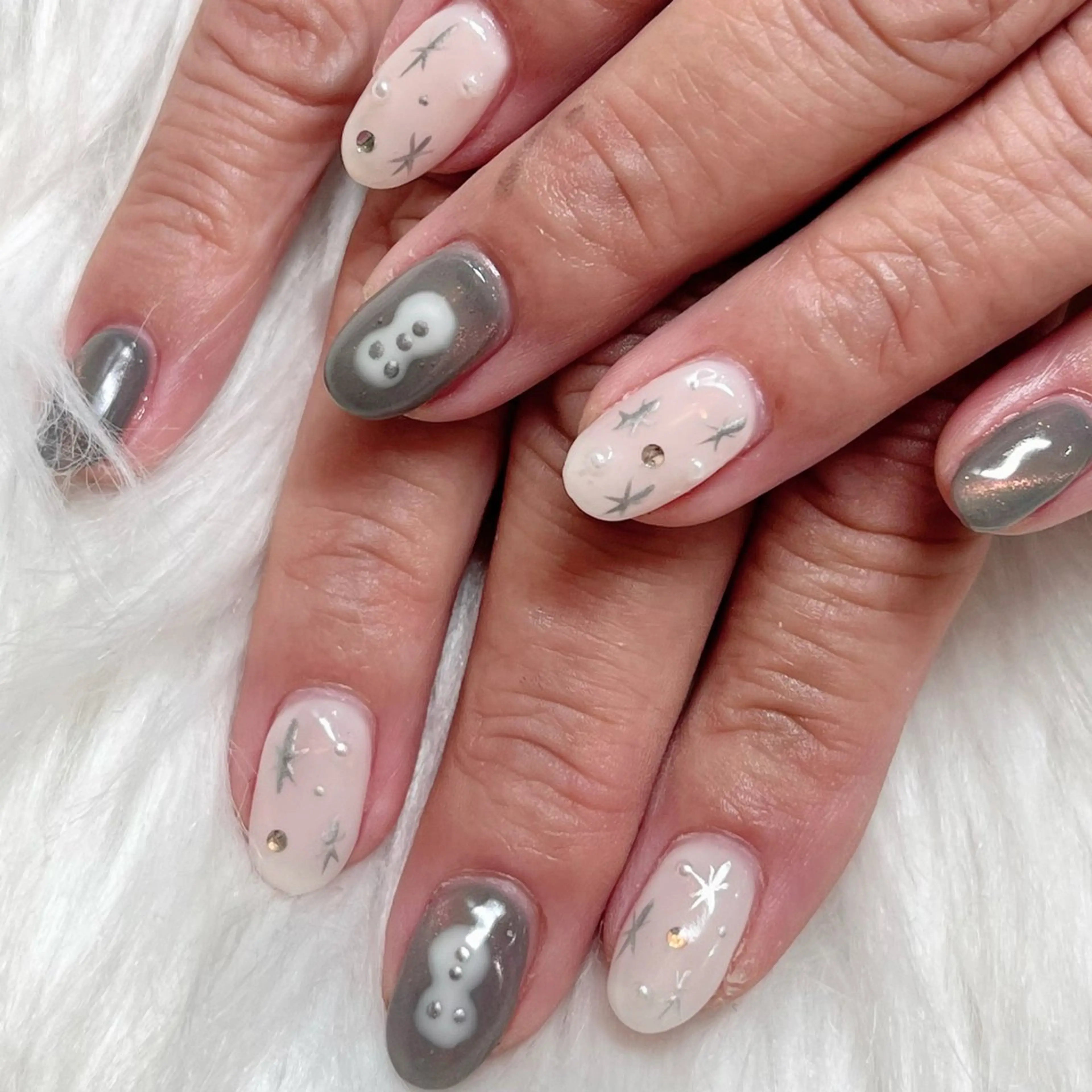 ネイル マグネットネイル はあとねいる中洲川端 ★Mieのネイルデザイン