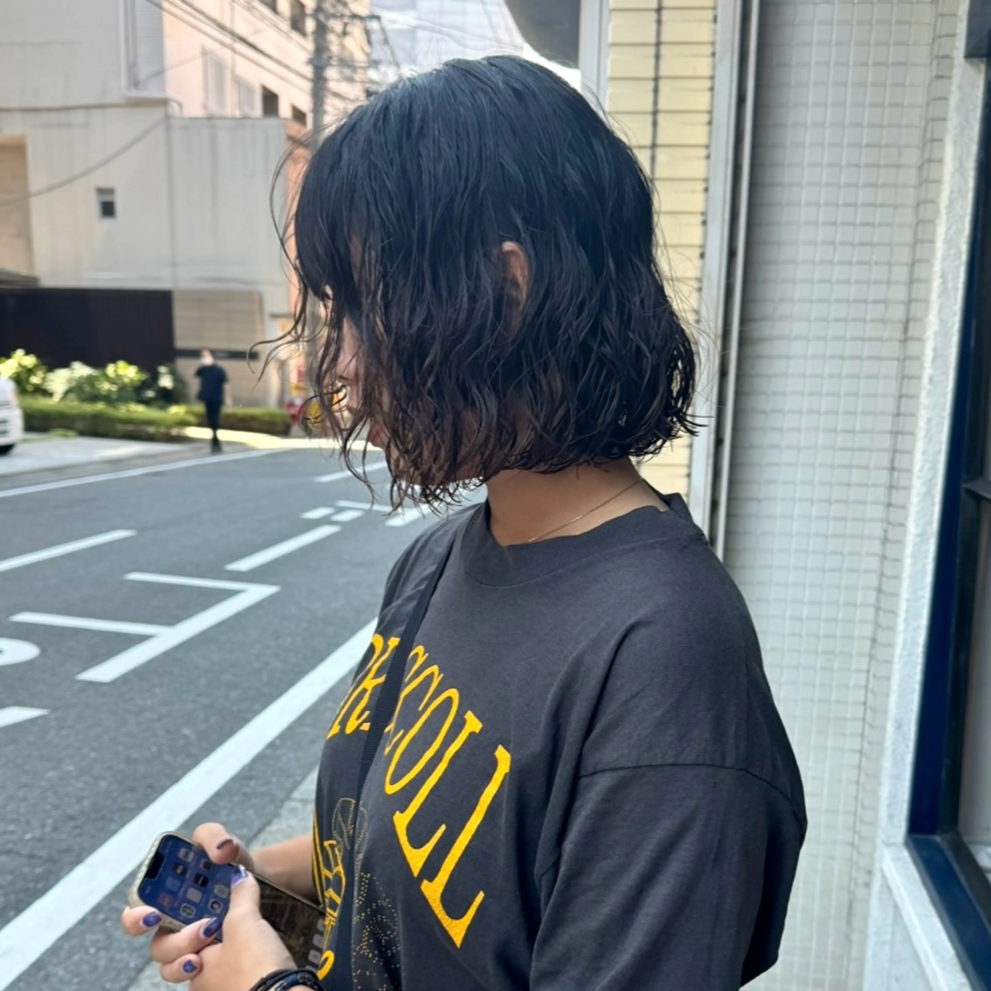 ショート パーマ カット パーマ トリートメント Lilu しずくのヘアスタイル