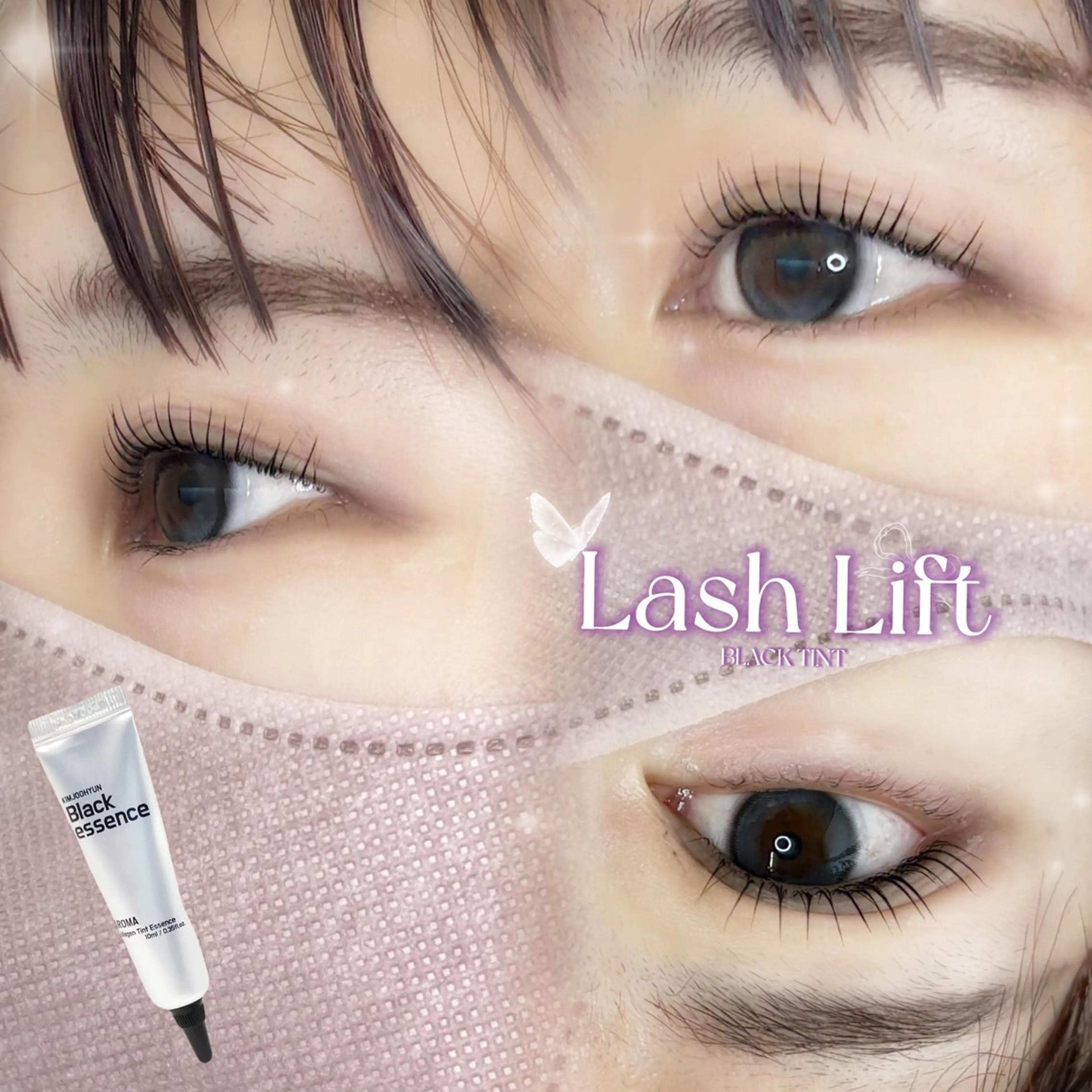 まつげパーマ(韓国ロッド含)⚠️パリジェンヌでの施術は不可ですの写真