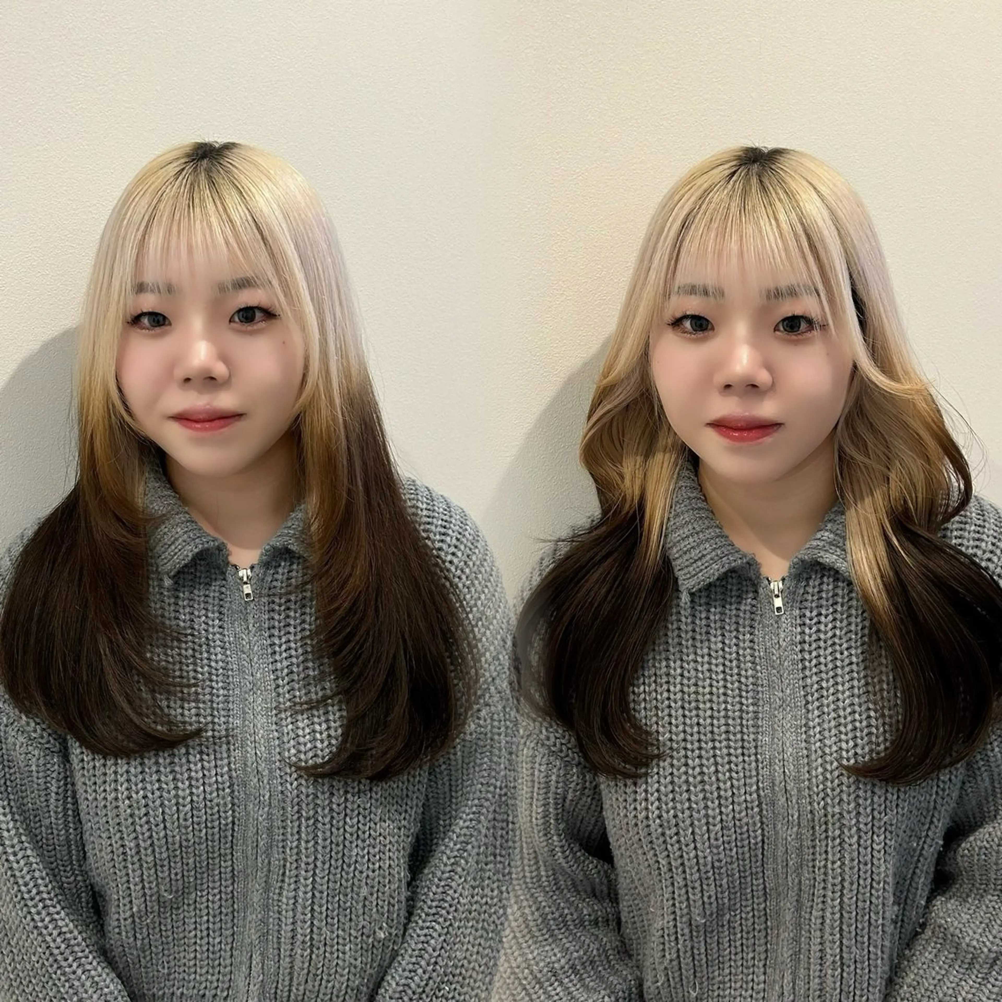 ロング レイヤーカット 谷 亜澄のヘアスタイル