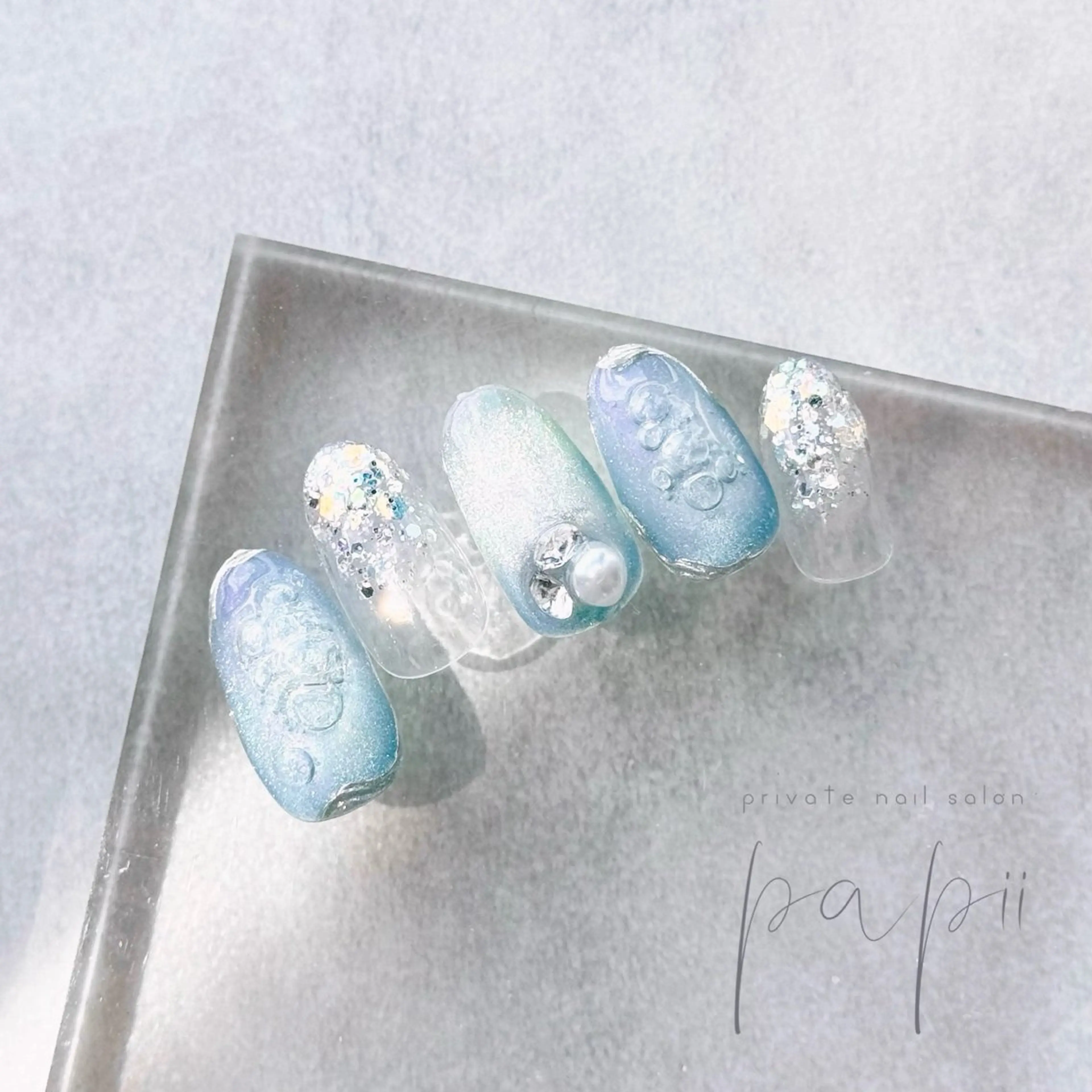 ネイル アートネイル ハンドネイル private nail salon papii所属・papii☆ kurodaのネイルデザイン