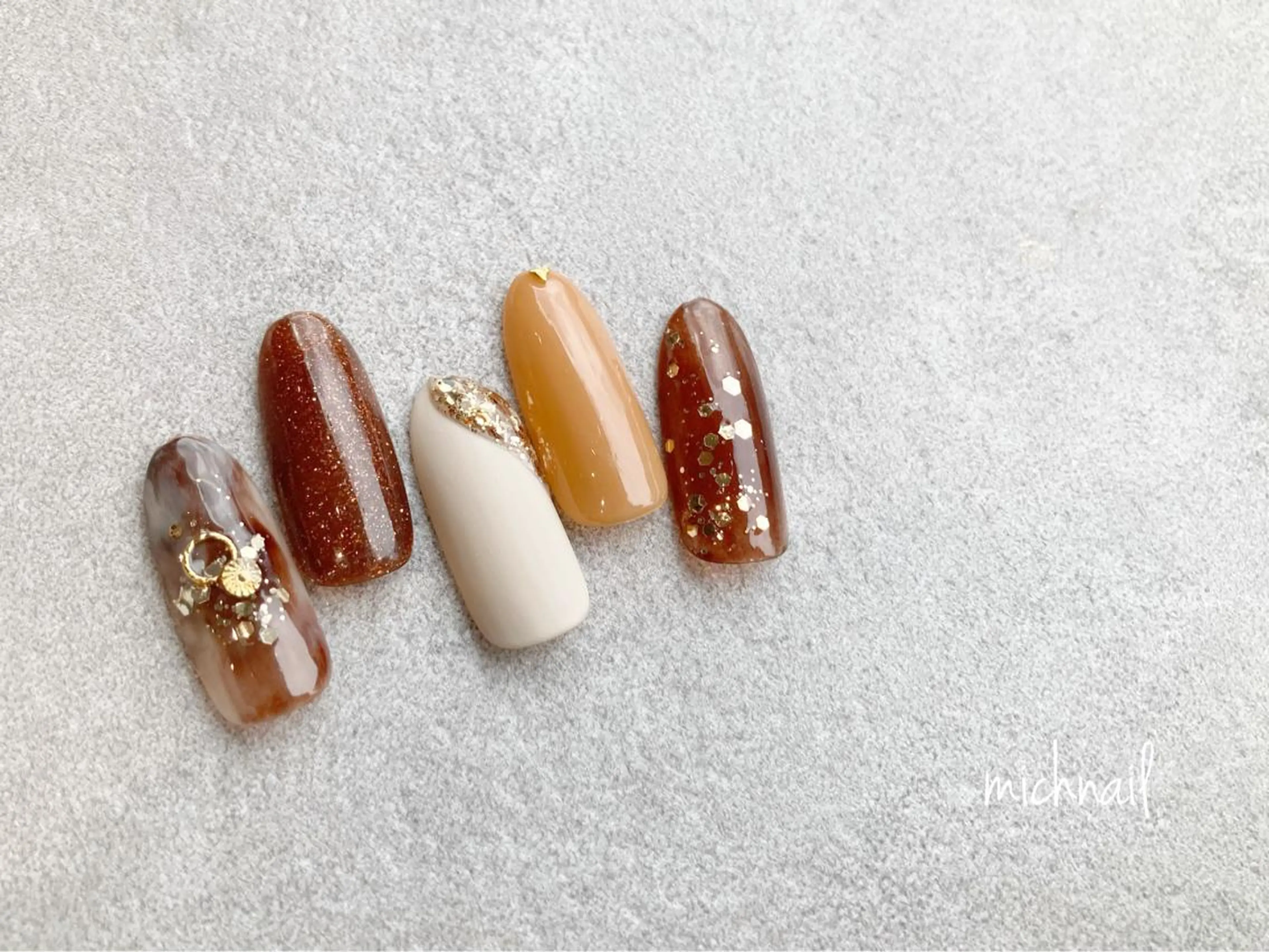 ネイル ニュアンスネイル ハンドネイル ハンドケア eni. by michのネイルデザイン