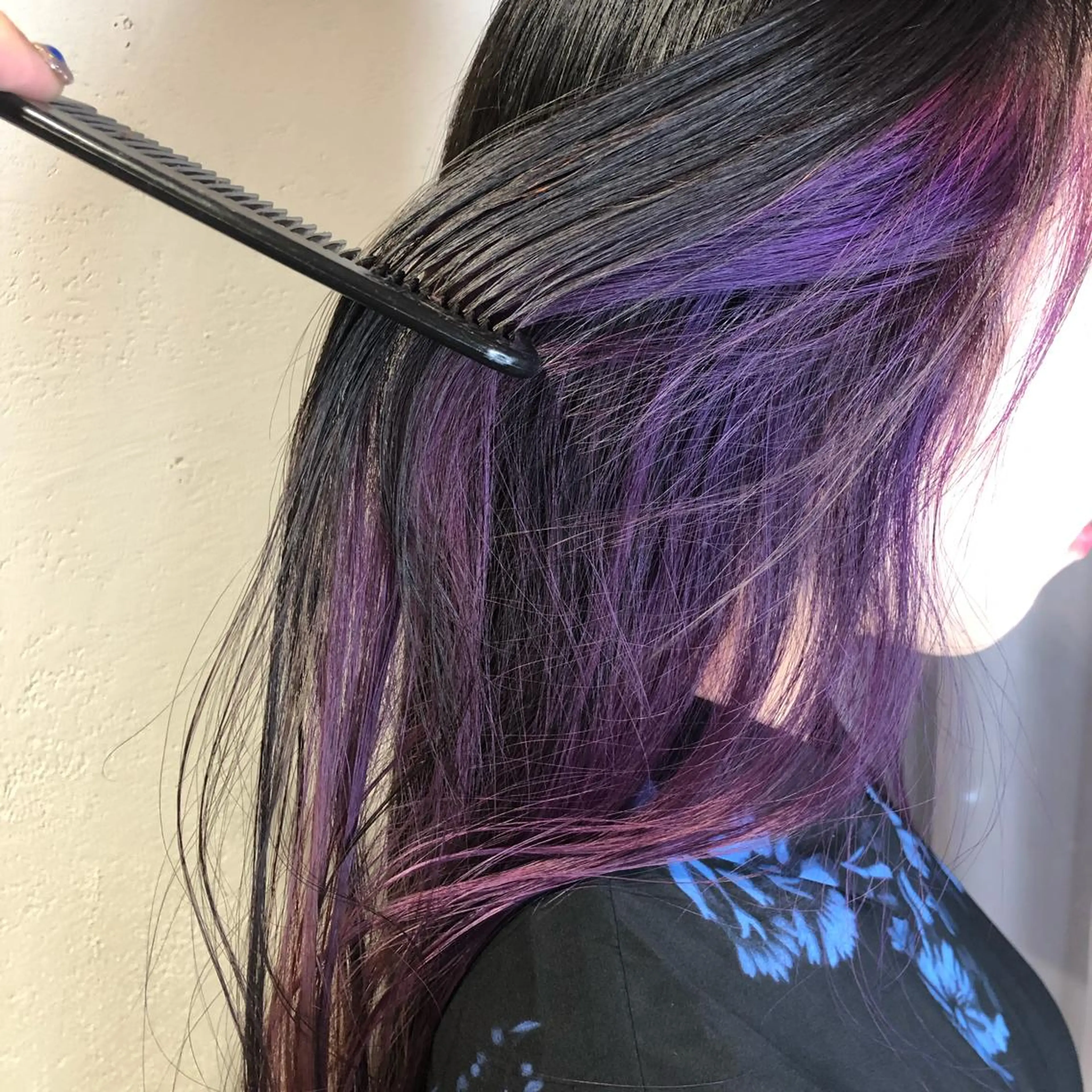 カラー ヘアカラー 梅田ハイトーン チダ ヒナノのヘアスタイル