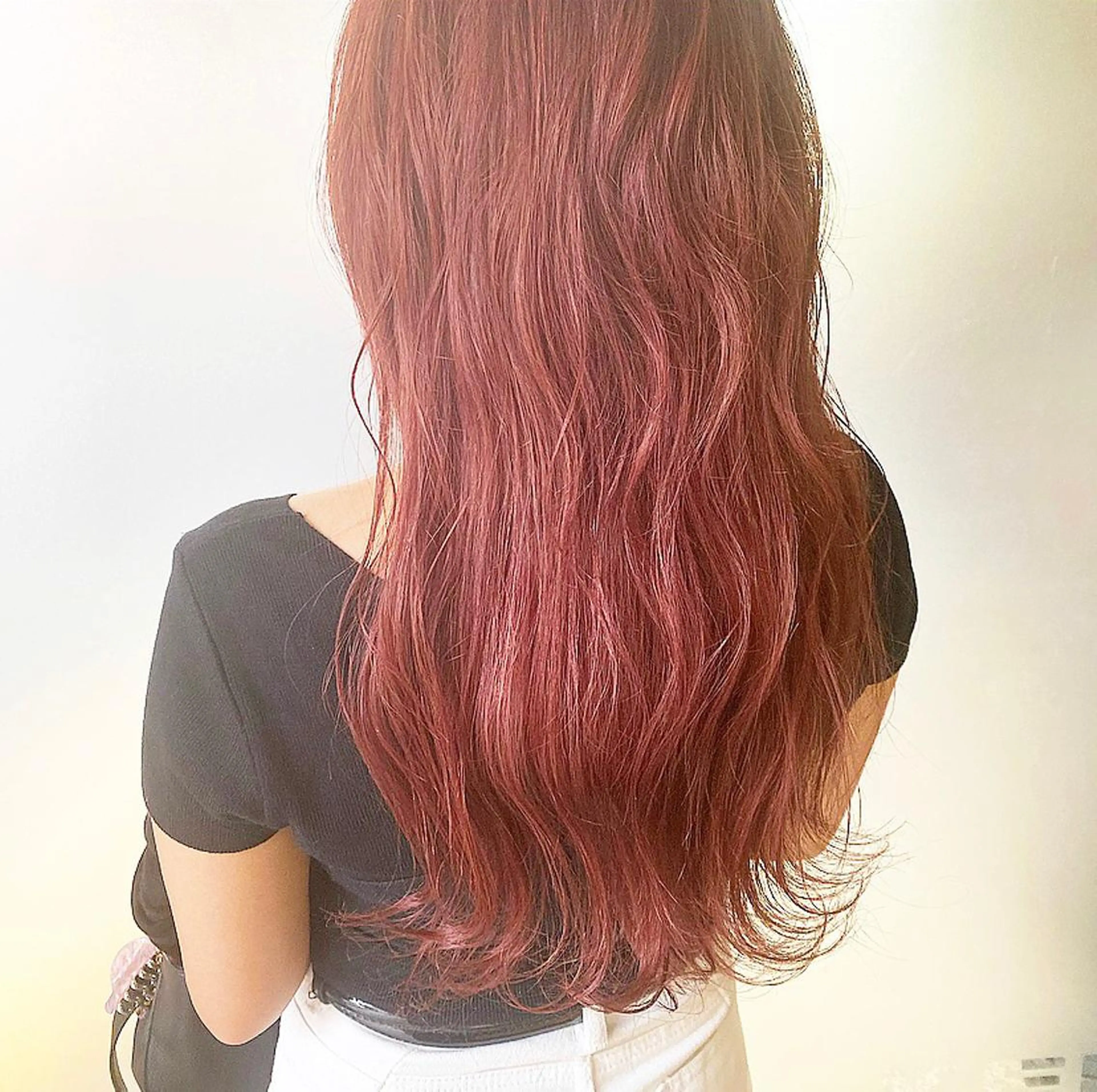 ロング カラー 滝本 里実のヘアスタイル