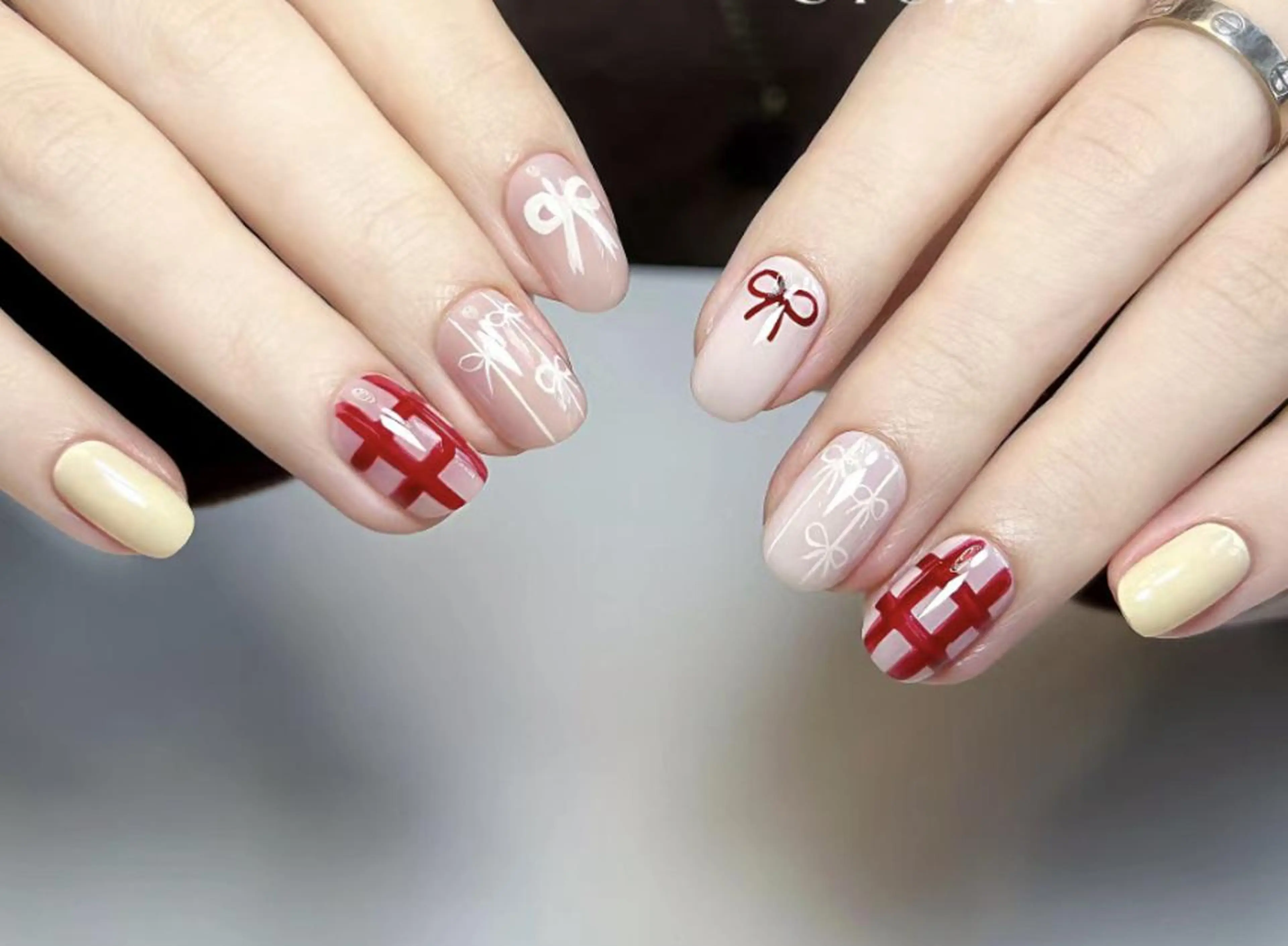 ネイル ハンドネイル 🎀 UU_nailのネイルデザイン