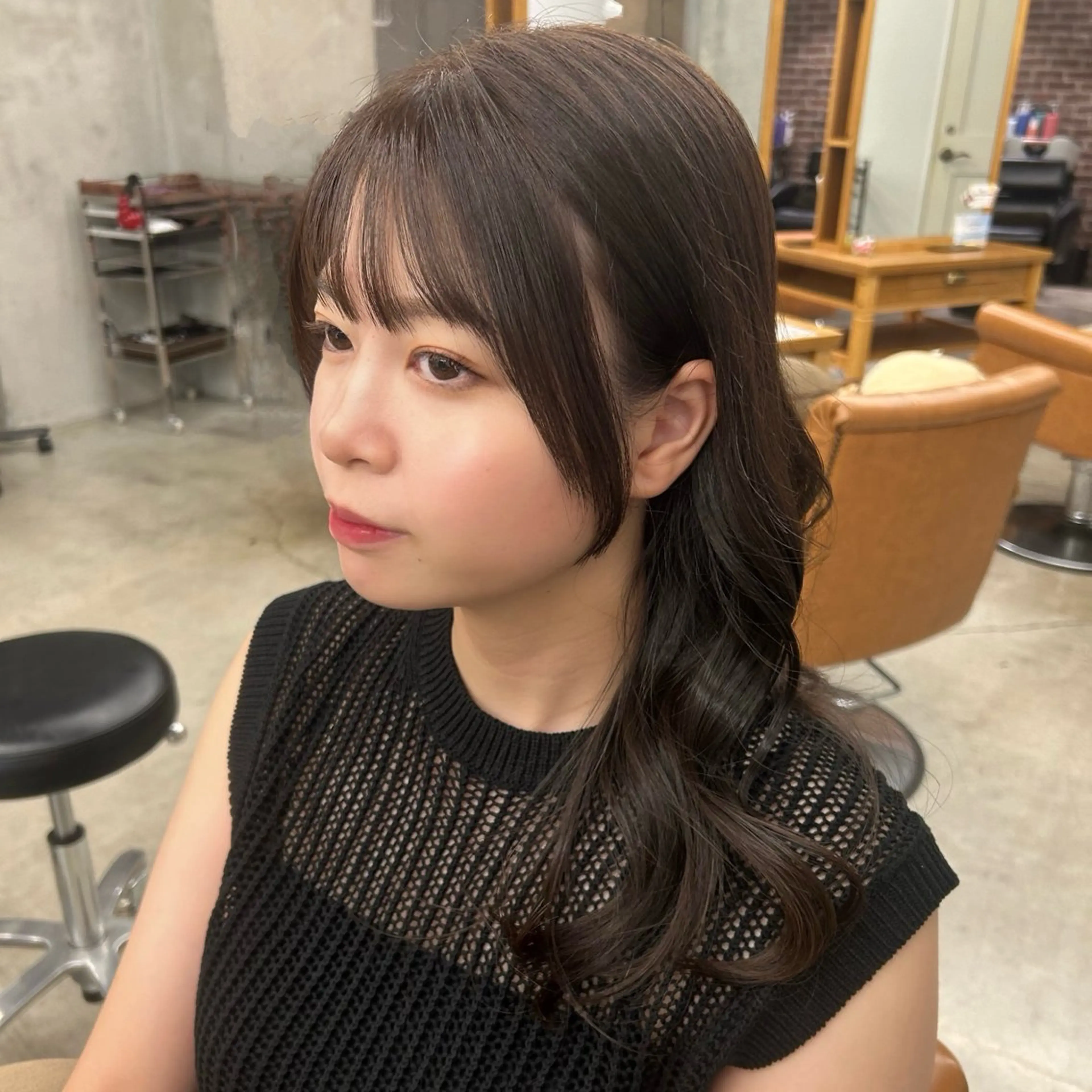 ロング カラー アッシュ 透明感カラー 韓国風ヘア カット ヘアカラー トリートメント 山野愛子美容室銀座店所属・🌼髪質改善/透明感 艶髪タケドミのヘアスタイル