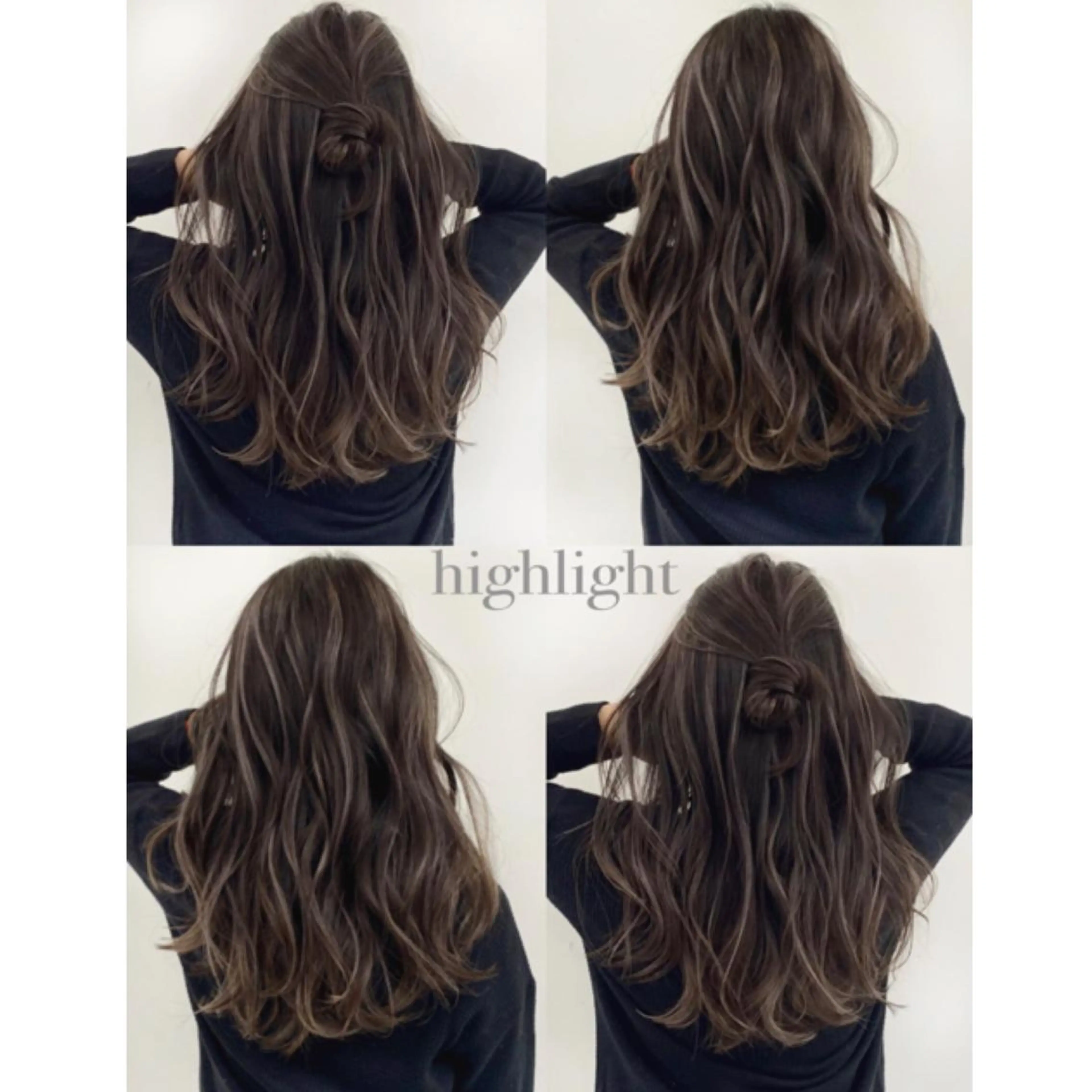 ロング カラー 韓・中華美女ヘア 🇰🇷×🇨🇳のヘアスタイル