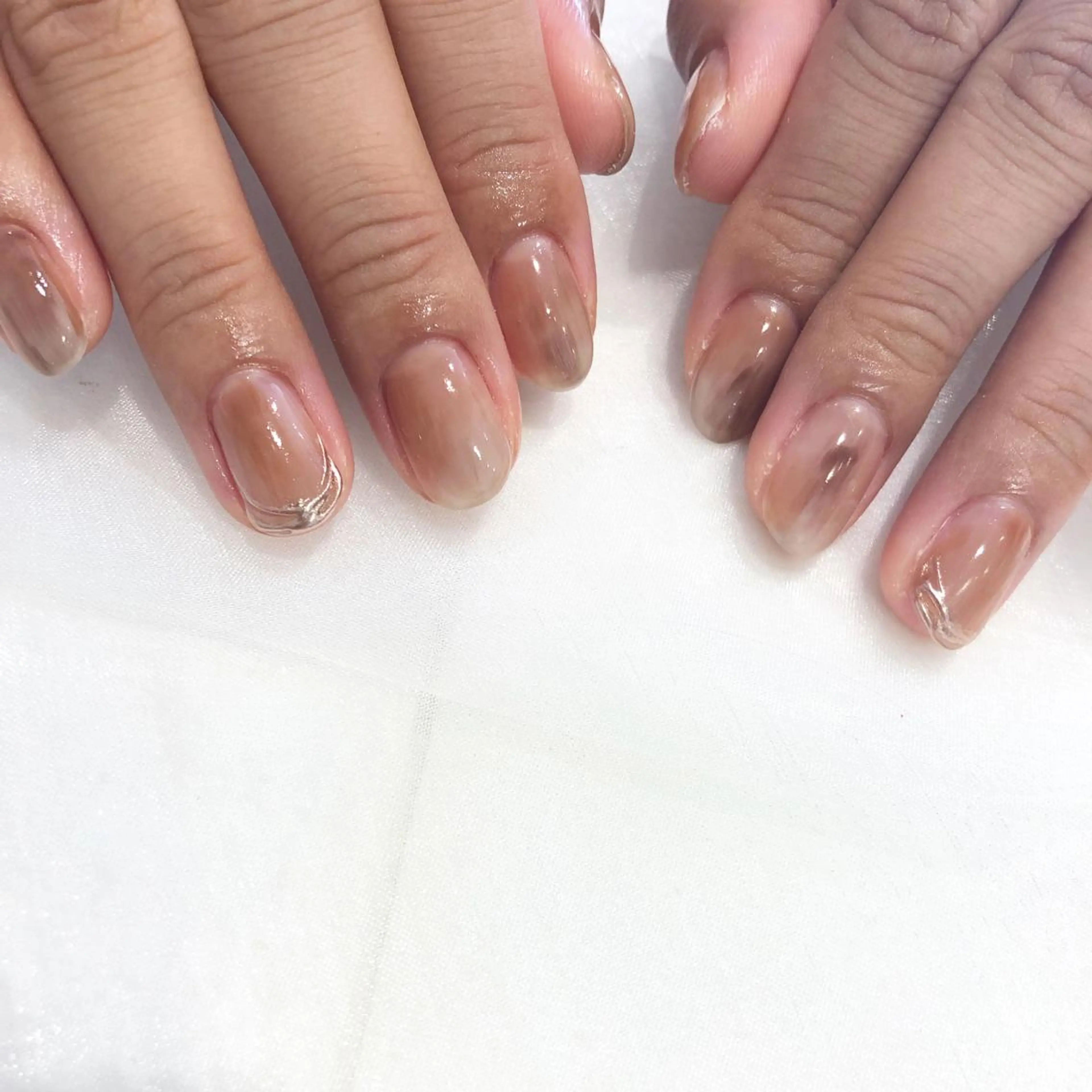 ネイル アートネイル earth甲府昭和店 西村香穂のネイルデザイン