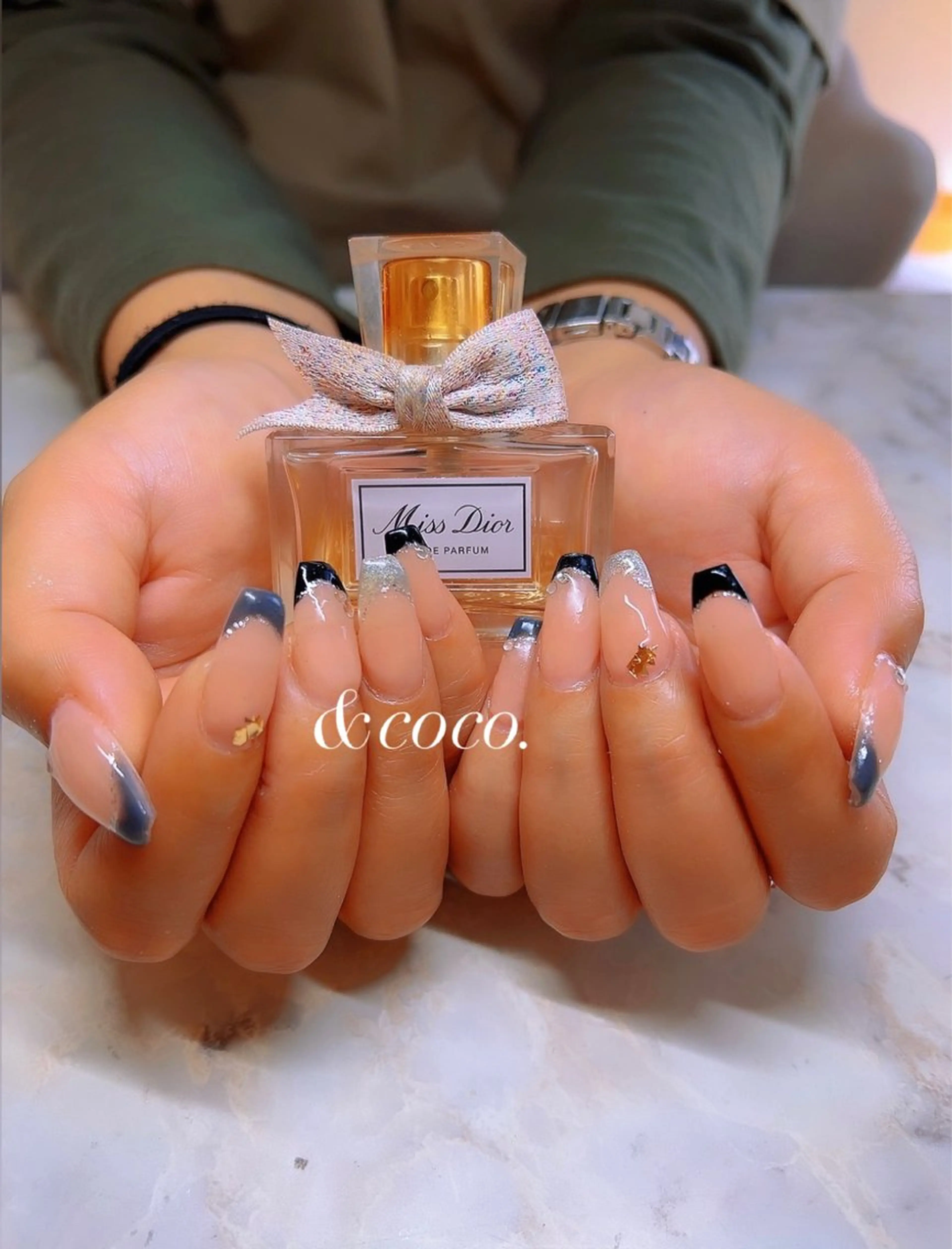 ネイル フレンチネイル ＆coco.所属・＆ coco.のネイルデザイン