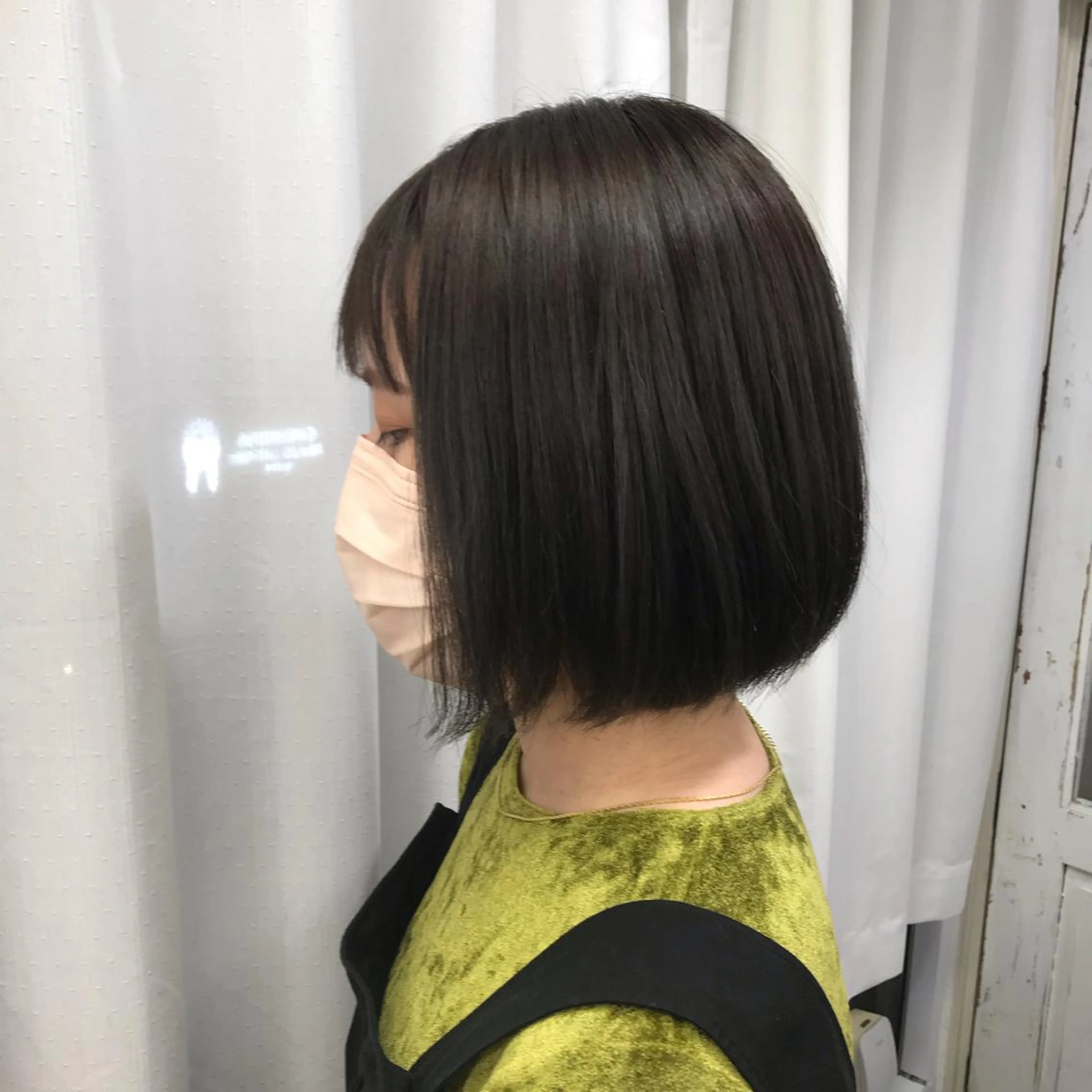 ショート カラー 前下がりボブ グレージュ メッシュ ボブ ていねい技術No.1 🌈諏訪 健太のヘアスタイル