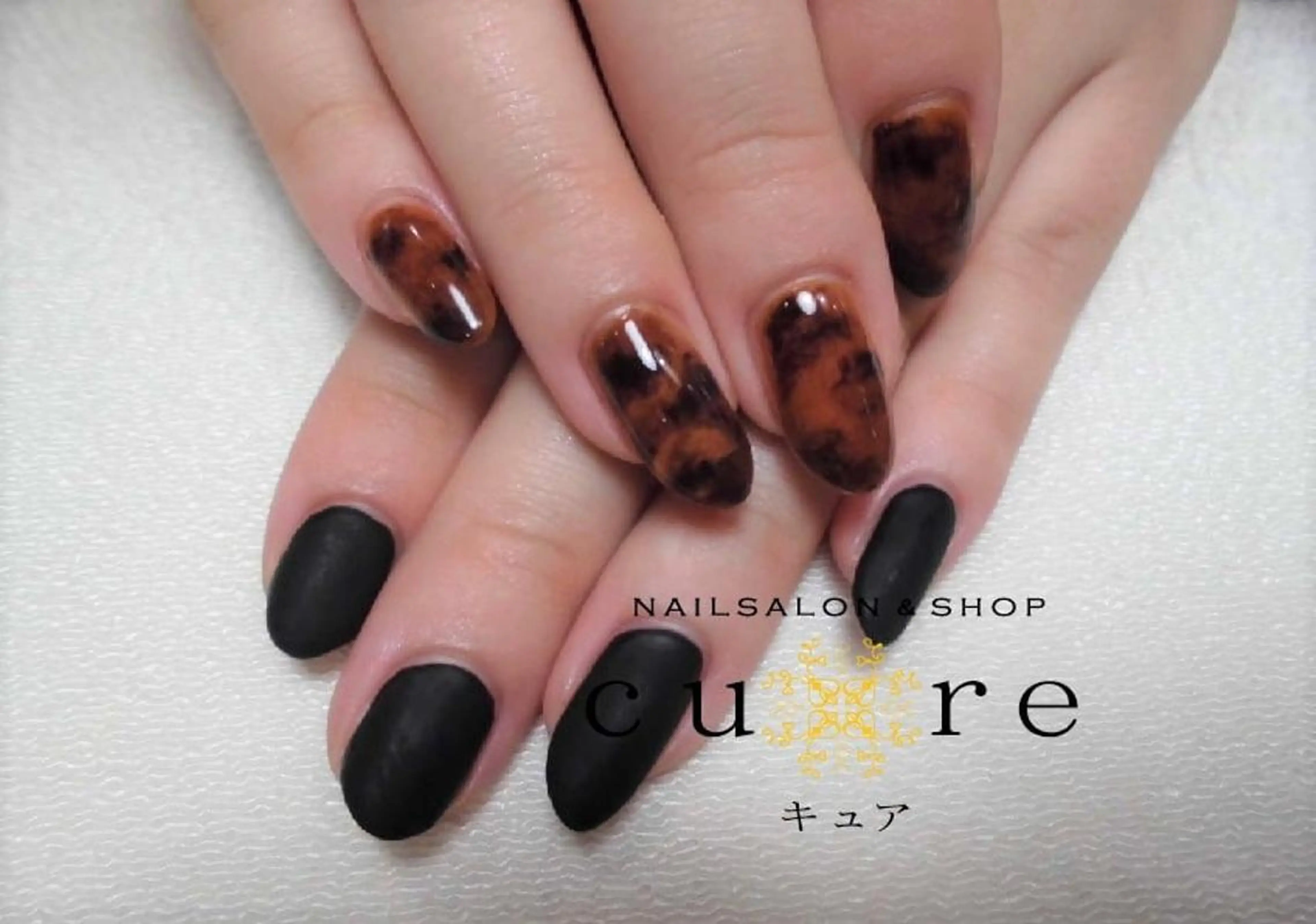 ミディアム ネイル ネイルサロン Cureのネイルデザイン