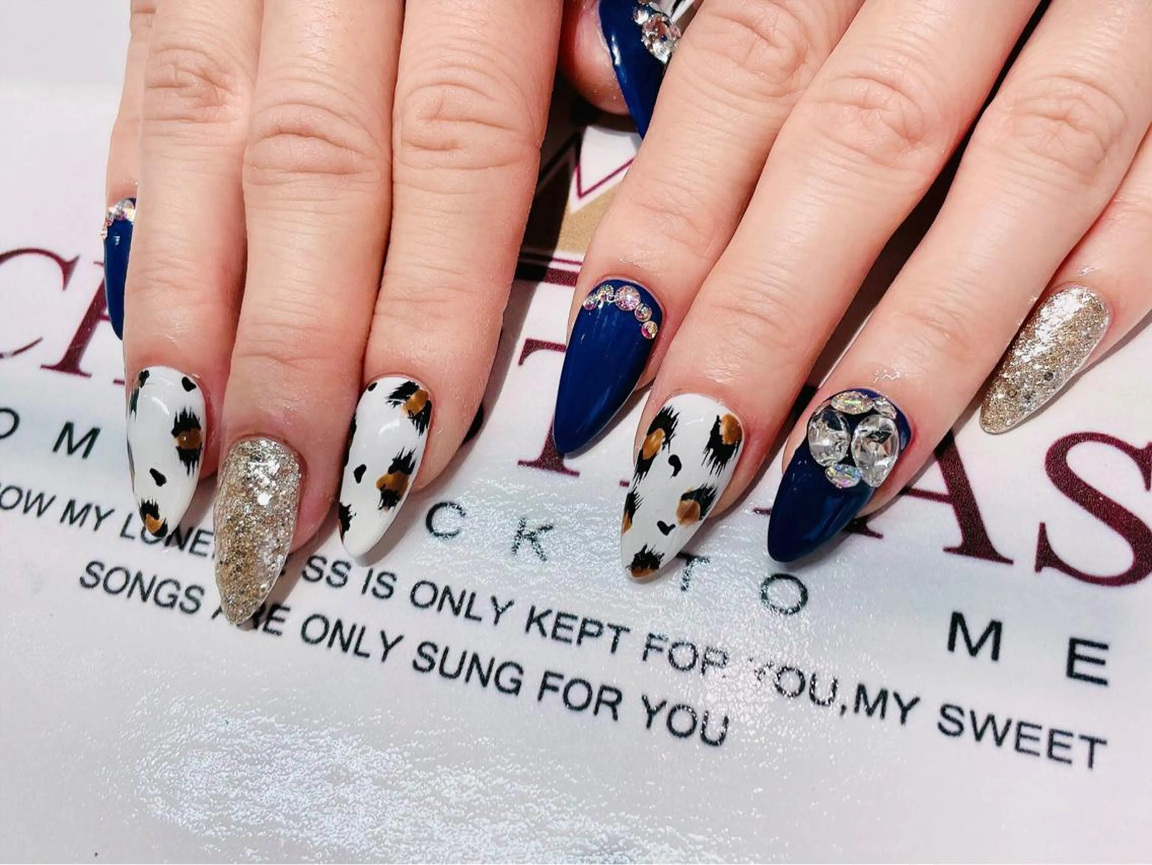 ネイル 長さだし専門店 M2　rikaのネイルデザイン