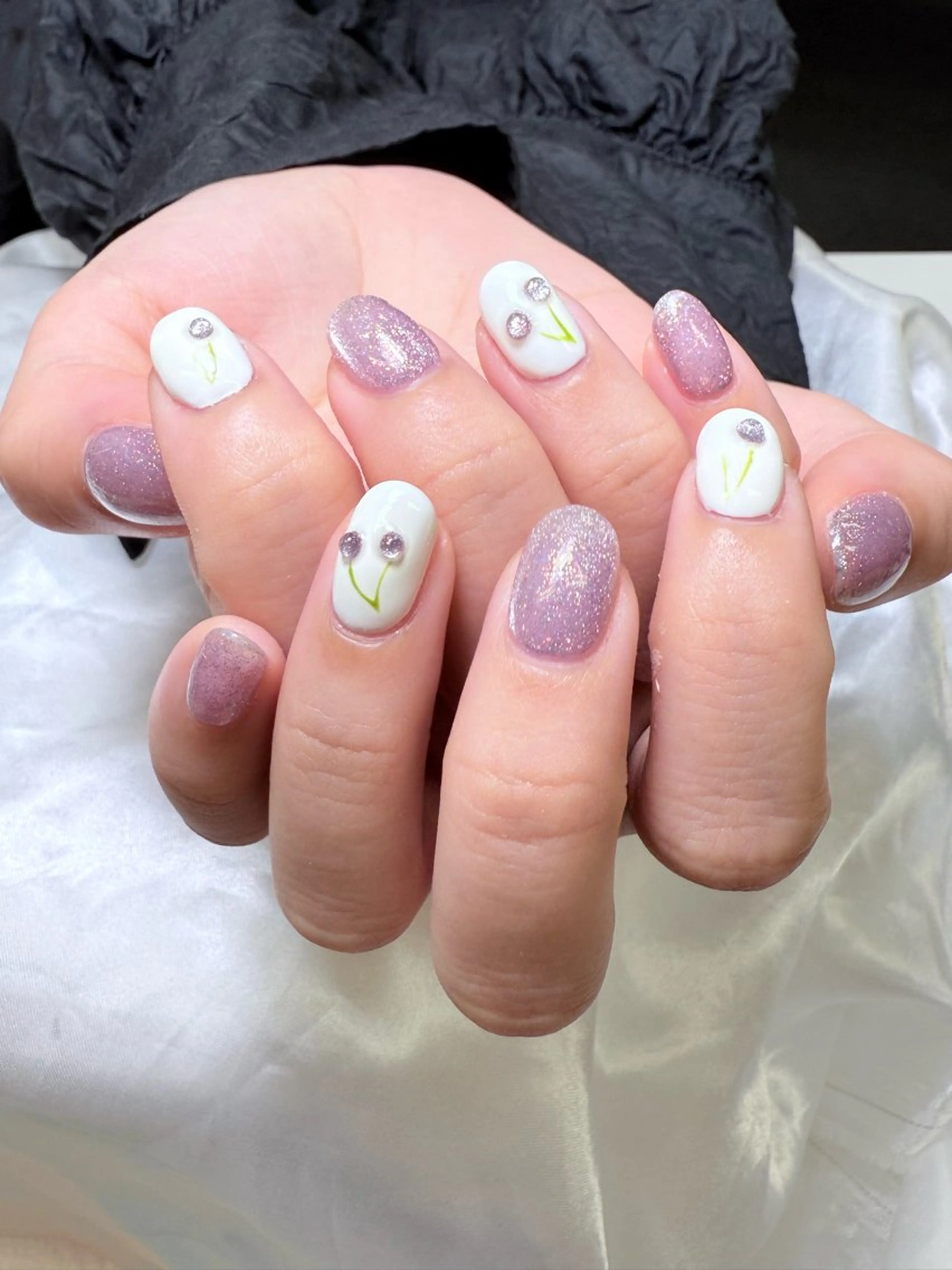 ショート カラー ハンドネイル Chunchun nail salon所属・アン アンのネイルデザイン