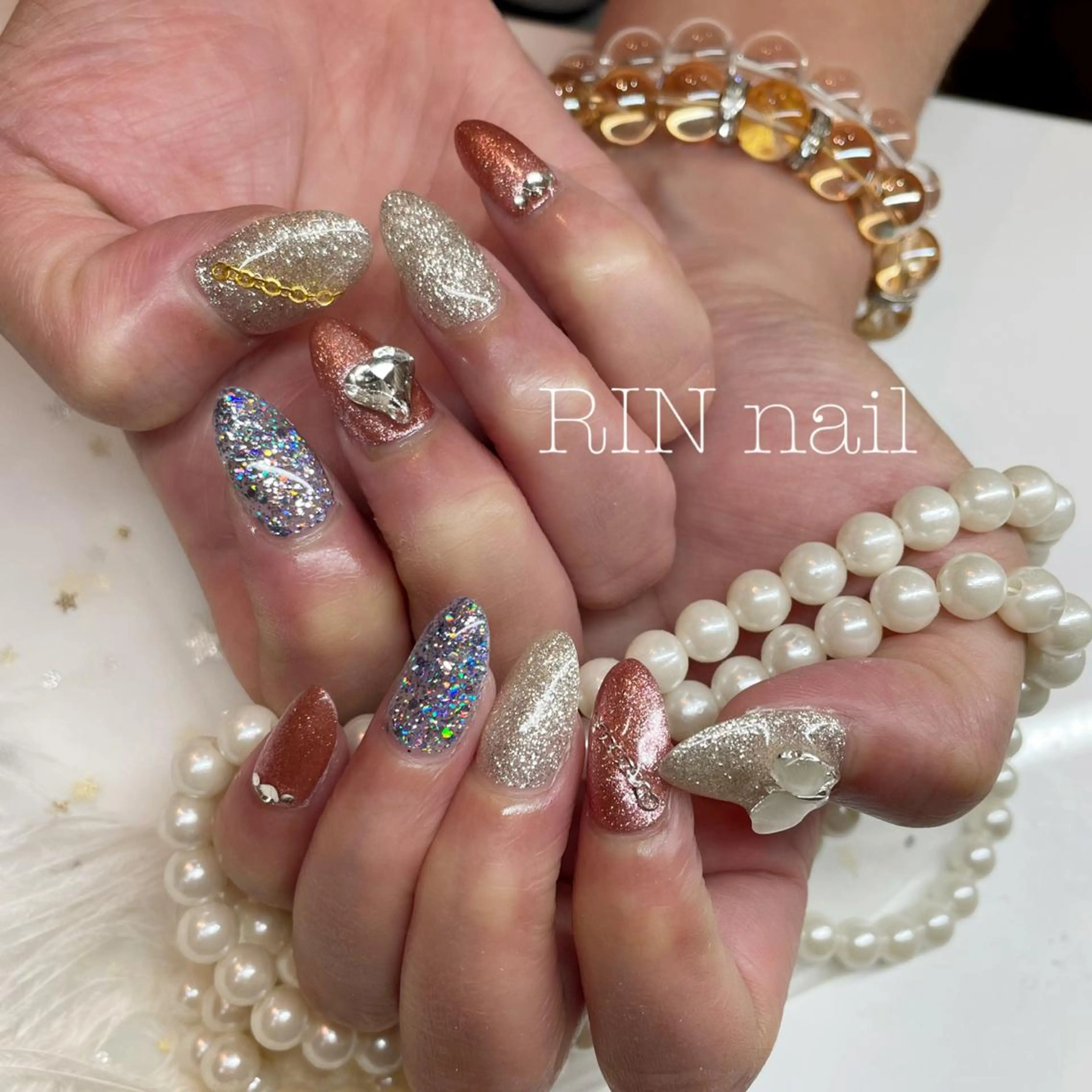 ネイル RIN HOMEnailのネイルデザイン