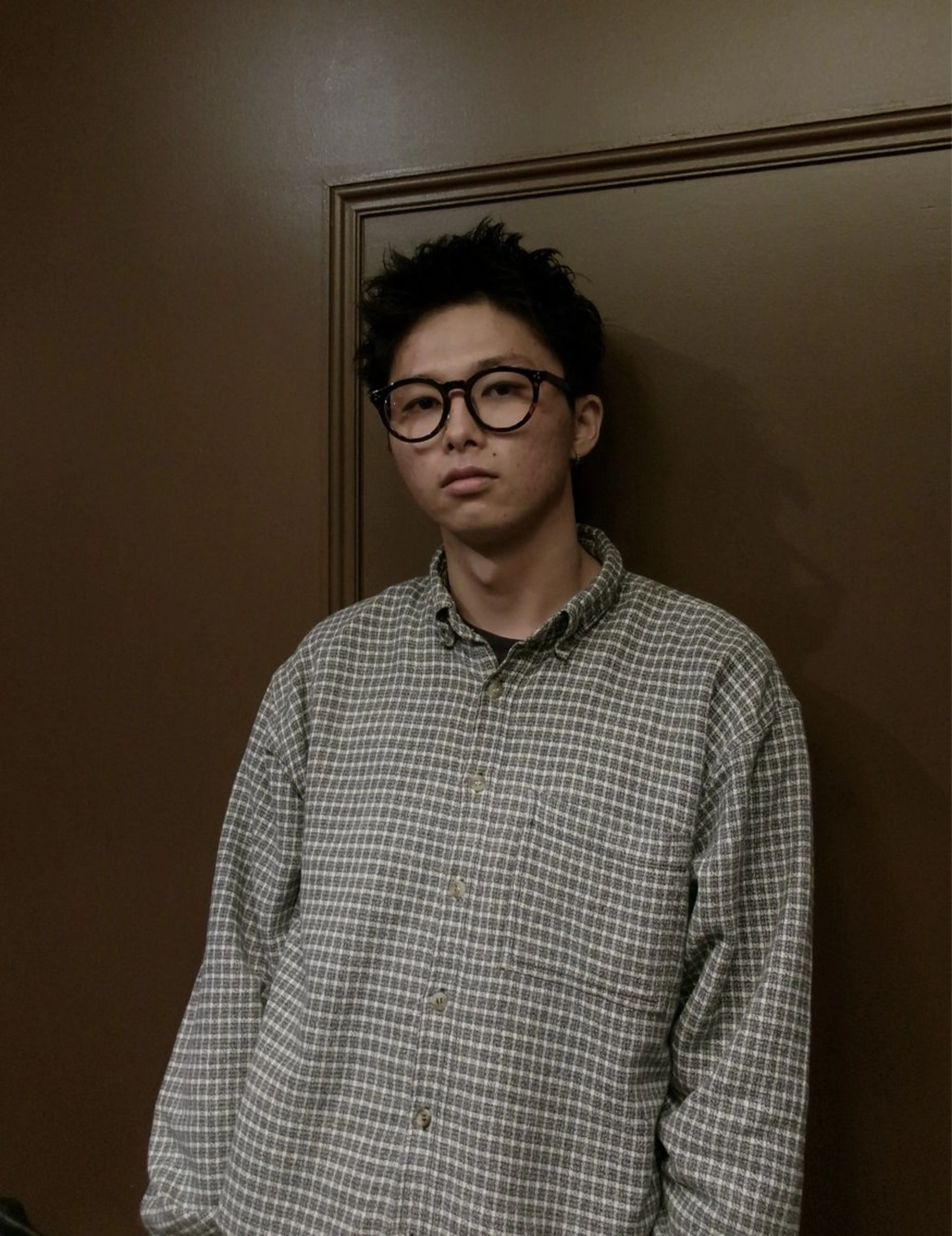 ミディアム 窪田 力也のヘアスタイル