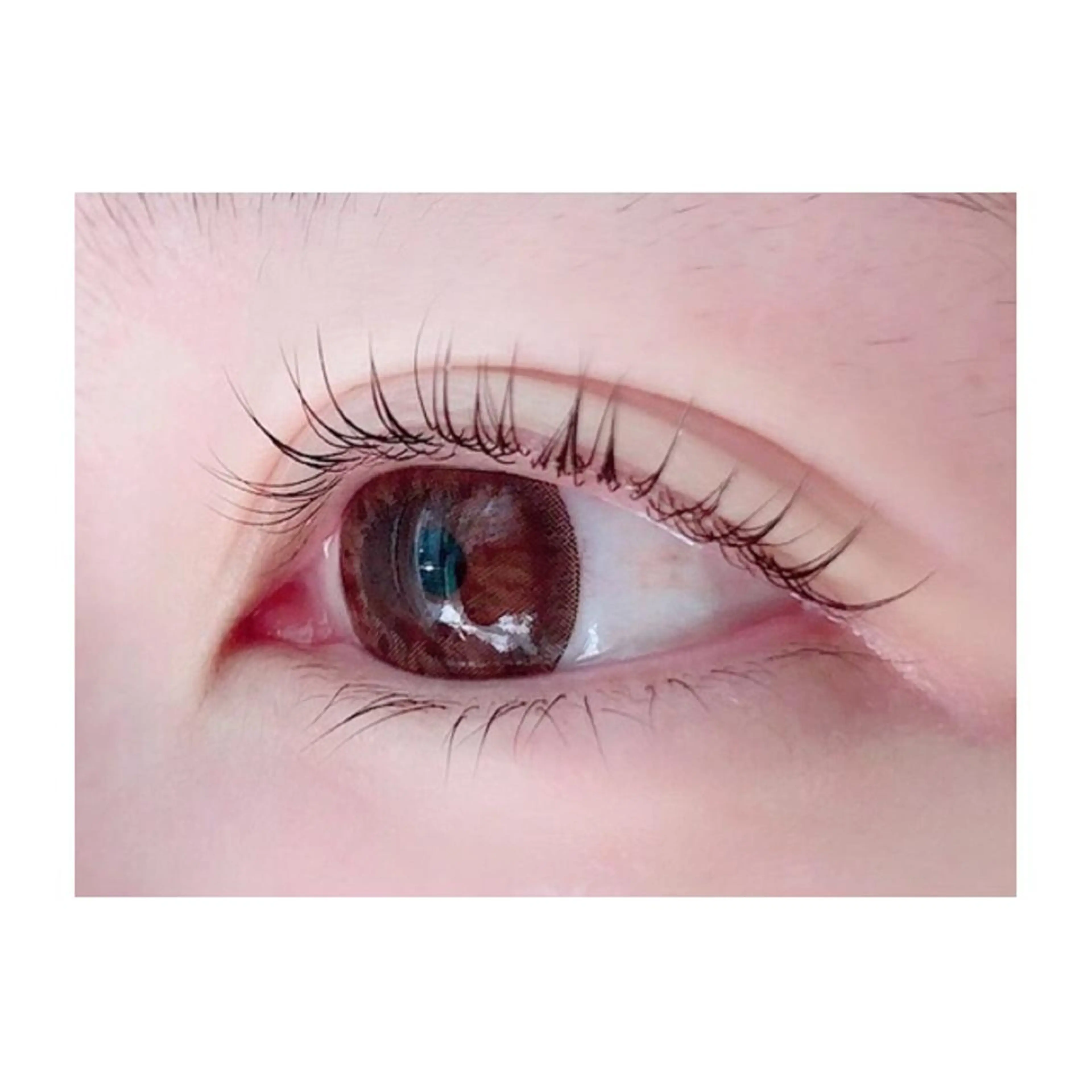 マツエク・マツパ パリジェンヌラッシュリフト 我妻 怜奈のマツエク・マツパデザイン