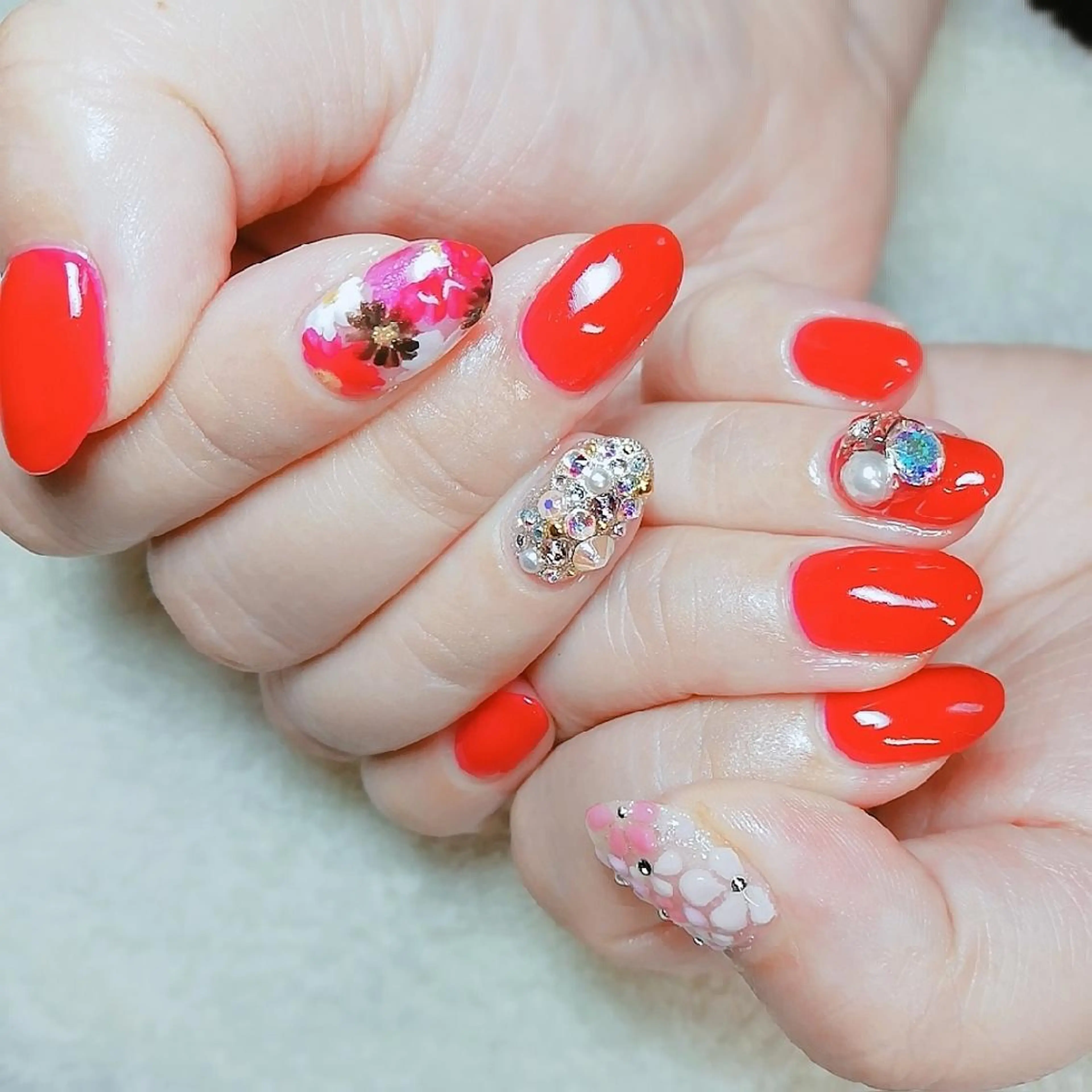 ネイル アートネイル ハンドネイル 柴崎 美幸のネイルデザイン