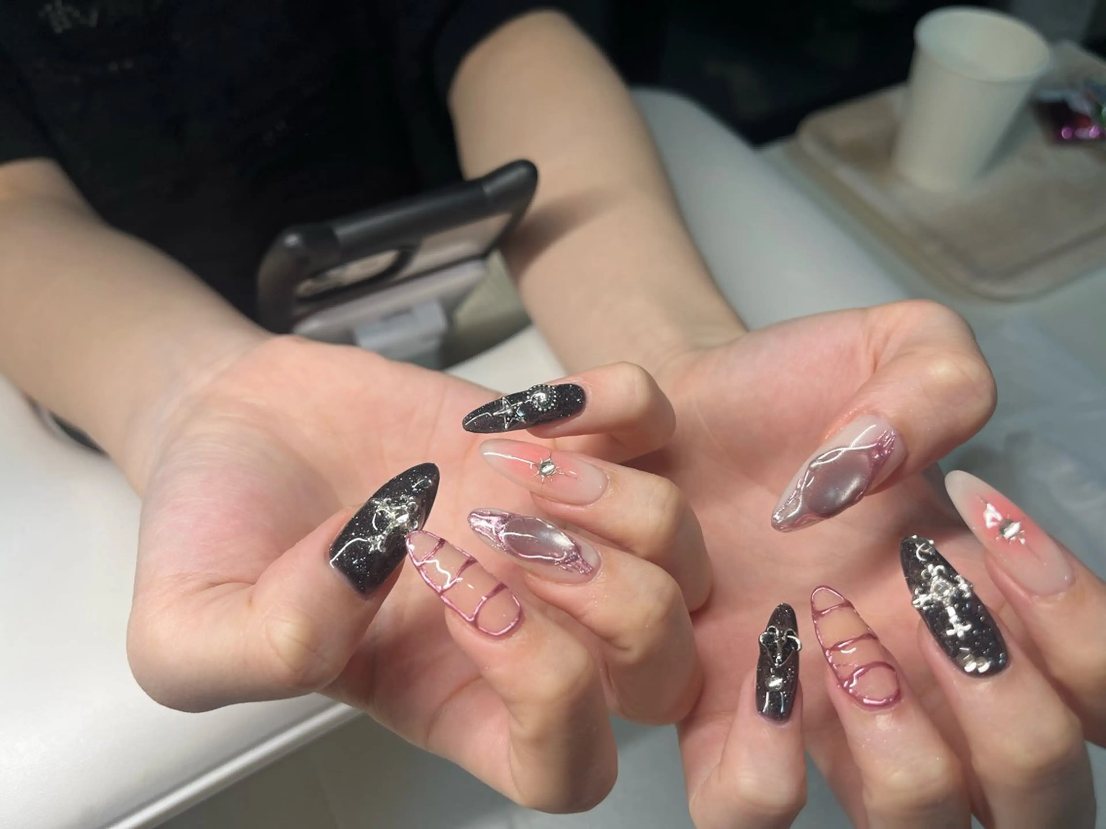 ネイル ハンドネイル ROSE ANA CHUO 本川越のネイルデザイン