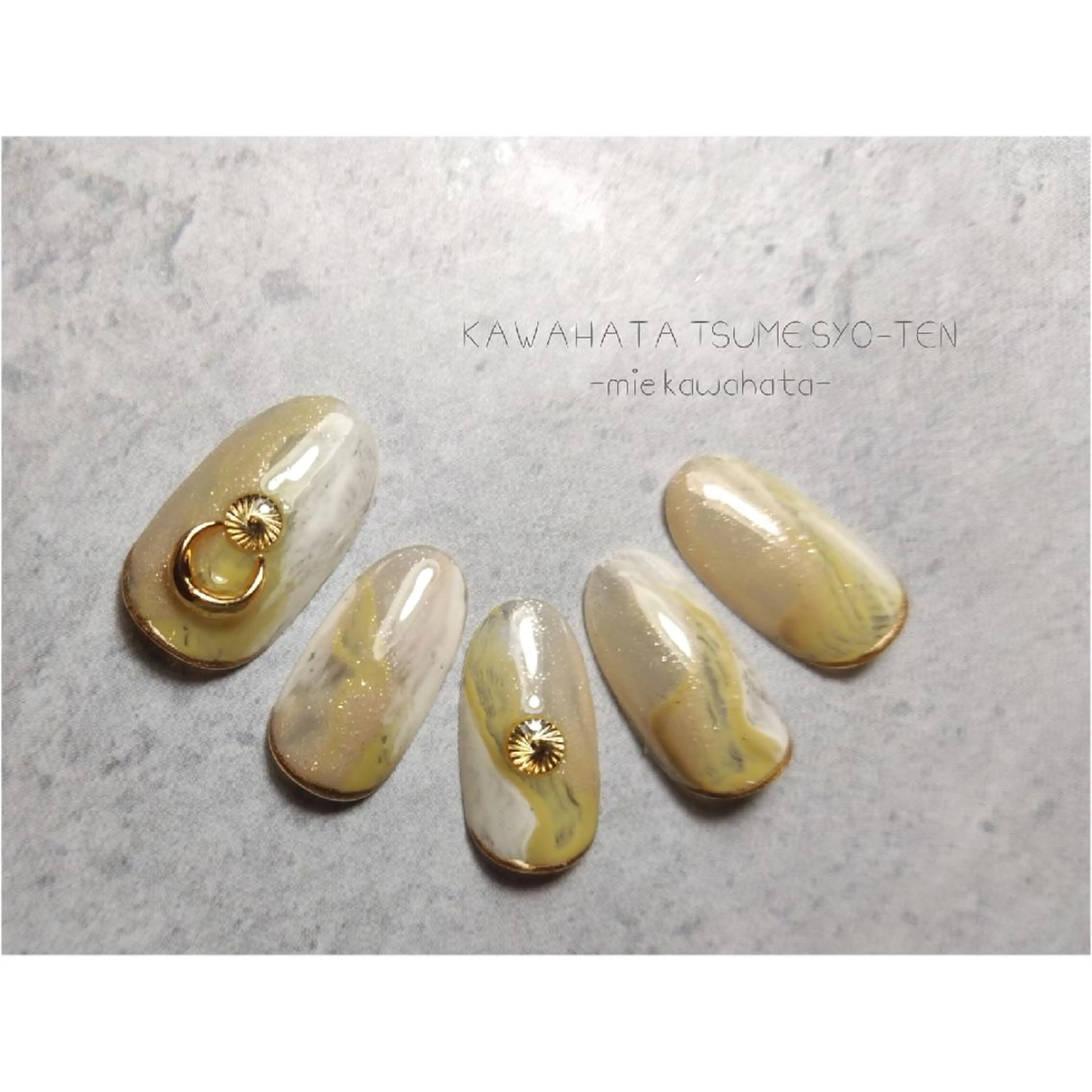 ネイル ジェルネイル ニュアンスネイル パラジェル 川畑爪商店 品川高輪 同時施術が人気🌿のネイルデザイン