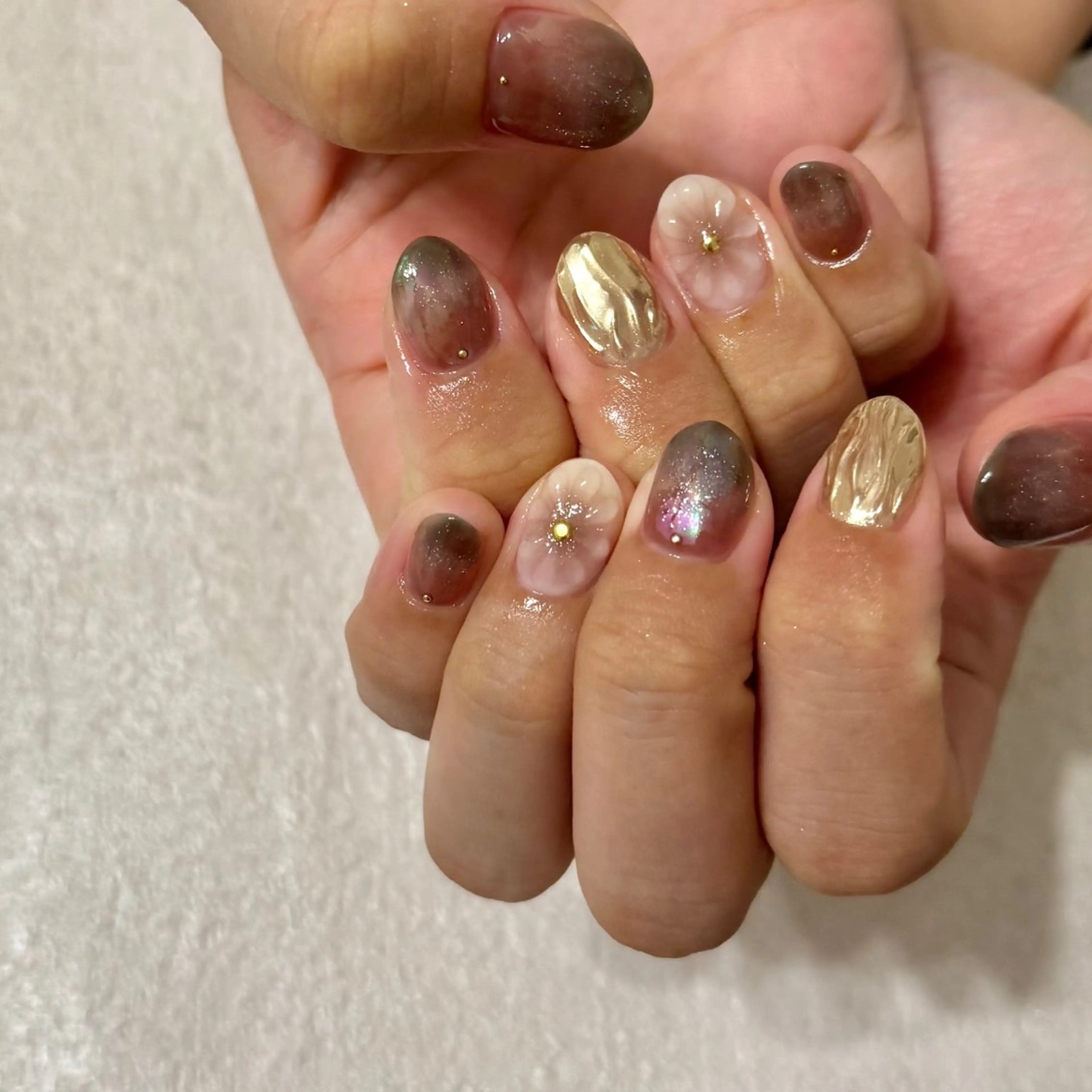 ネイル ハンドネイル ハンドケア m-nail所属・m-nail 🌙minamiのネイルデザイン