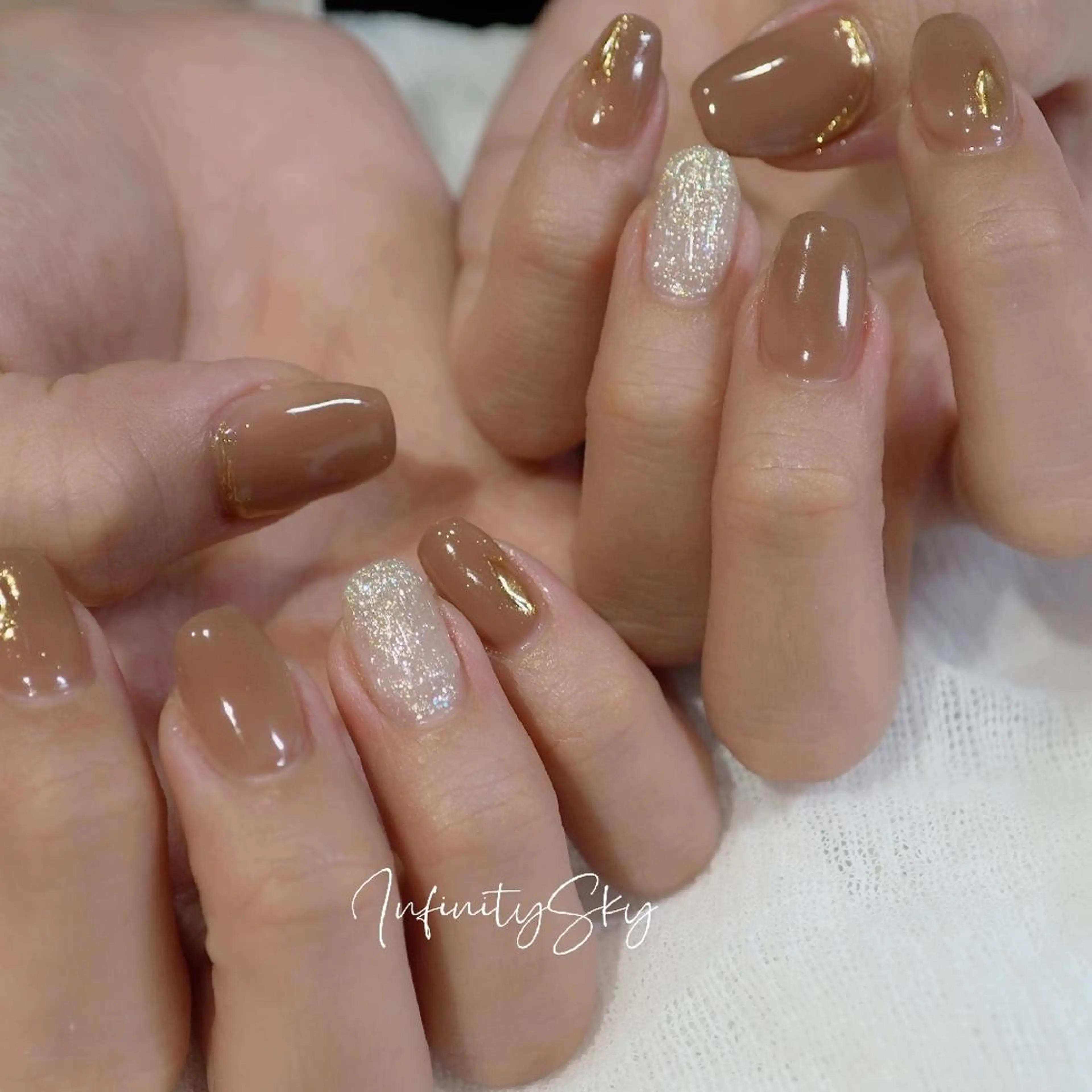ネイル infinity skyのネイルデザイン