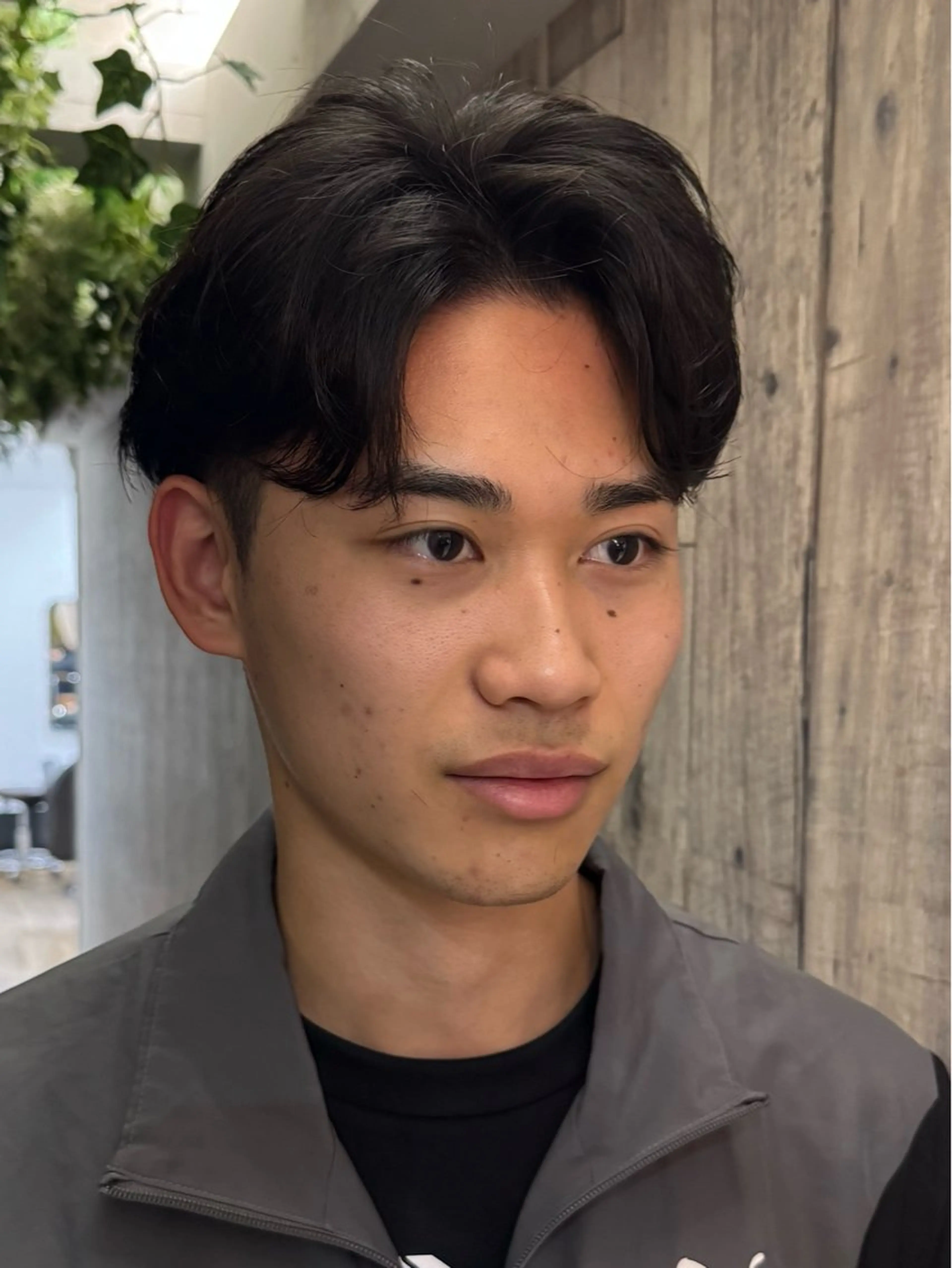 パーマ メンズ メンズパーマ カット パーマ REBECCA 宮崎伊玖のヘアスタイル