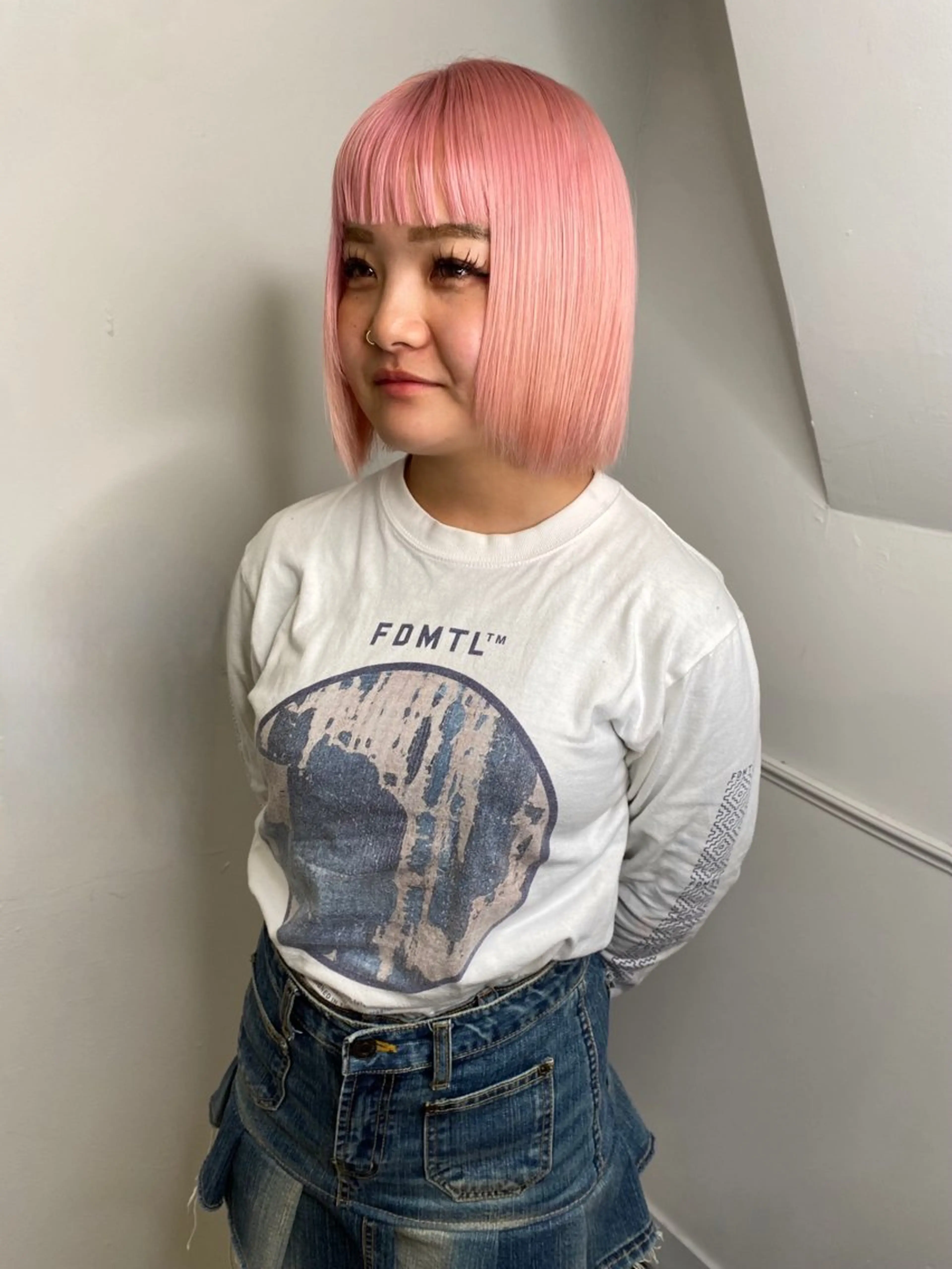 ミディアム カラー land所属・透明感カラー/レイヤ ー🌙Honokaのヘアスタイル