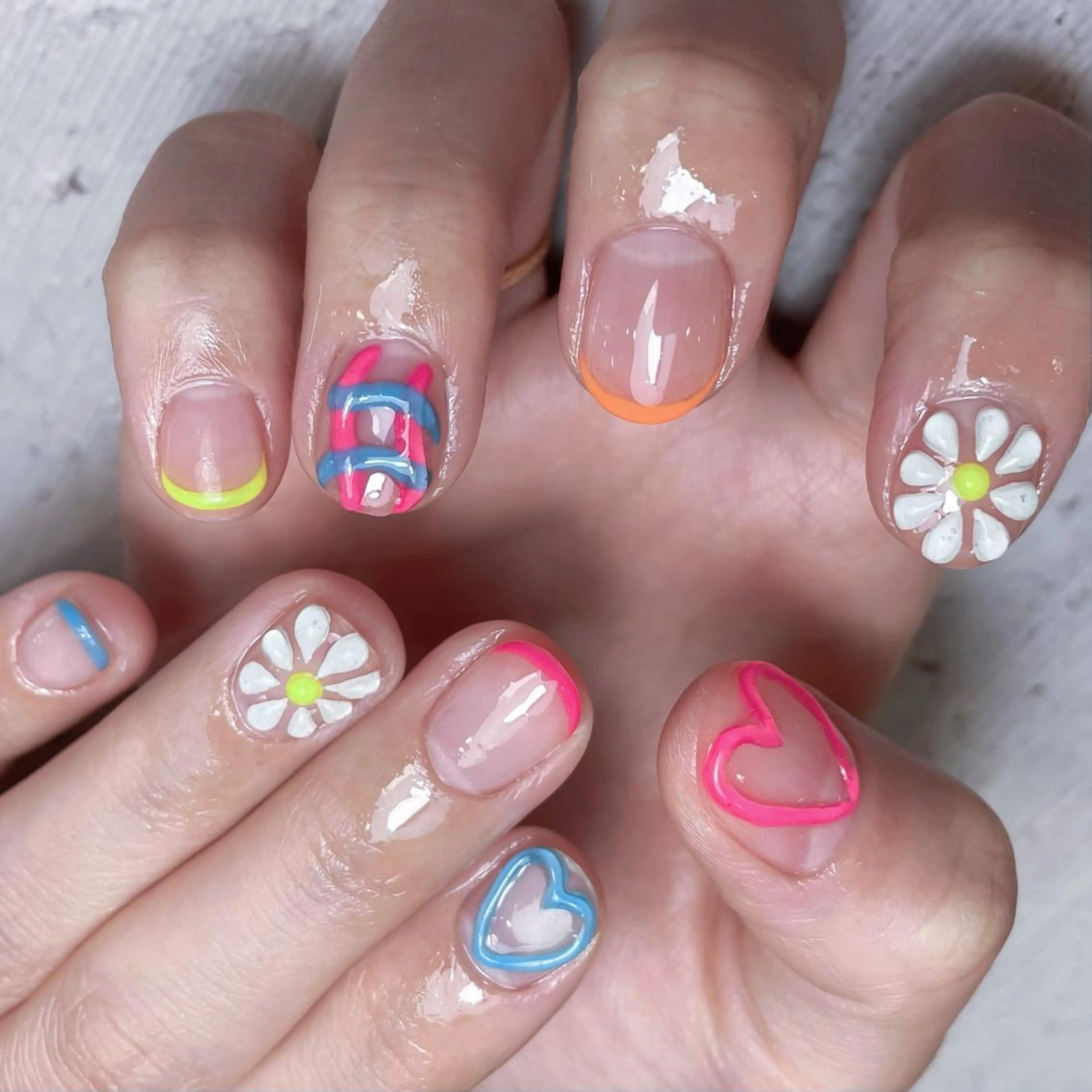 ネイル 持ち込み ハンドネイル nail&eyelash mate所属・京都/東向日/桂 ayumiのネイルデザイン