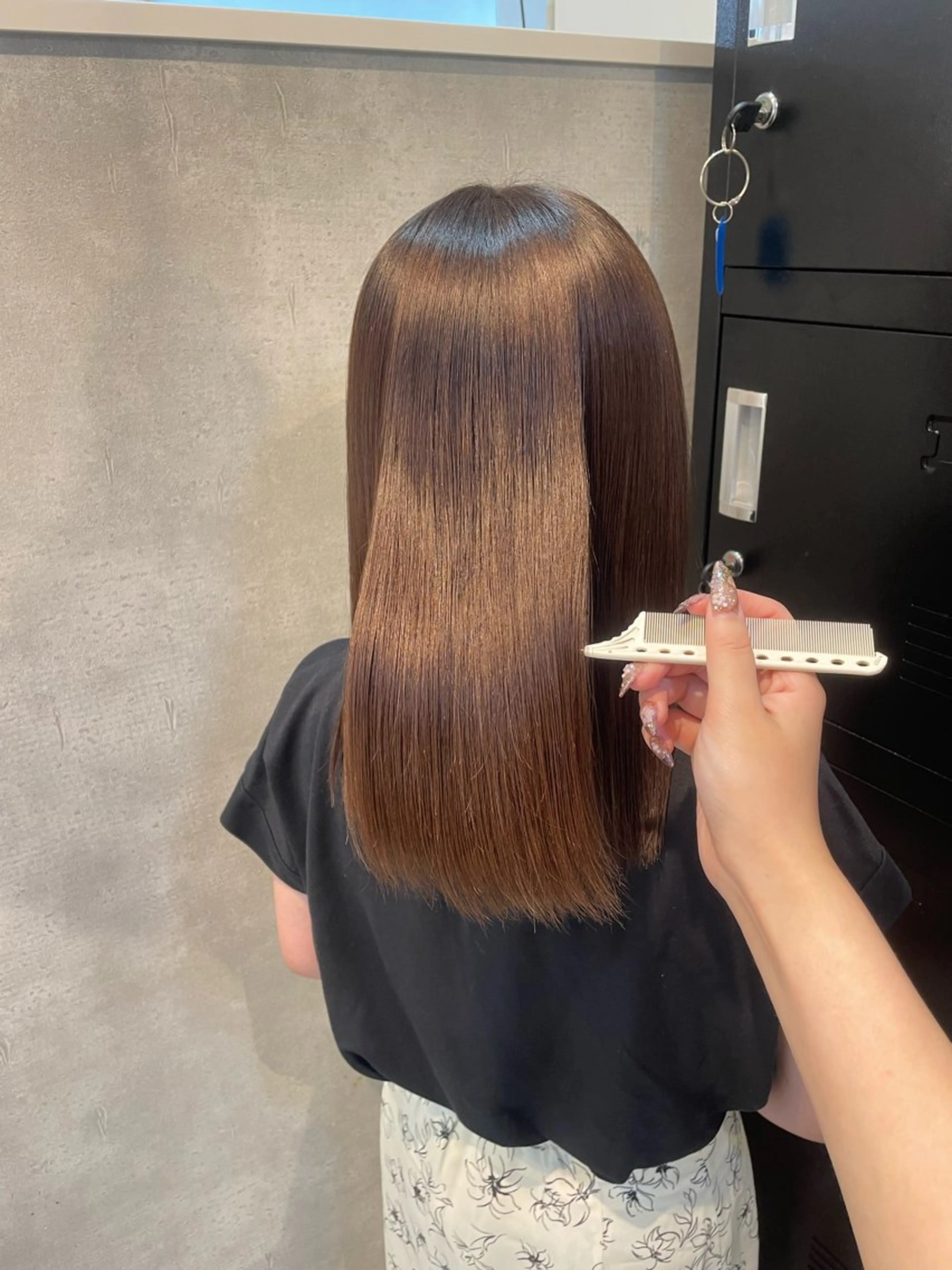 カラー ヘアカラー 🖤ROSEL／ KUREA🖤のヘアスタイル