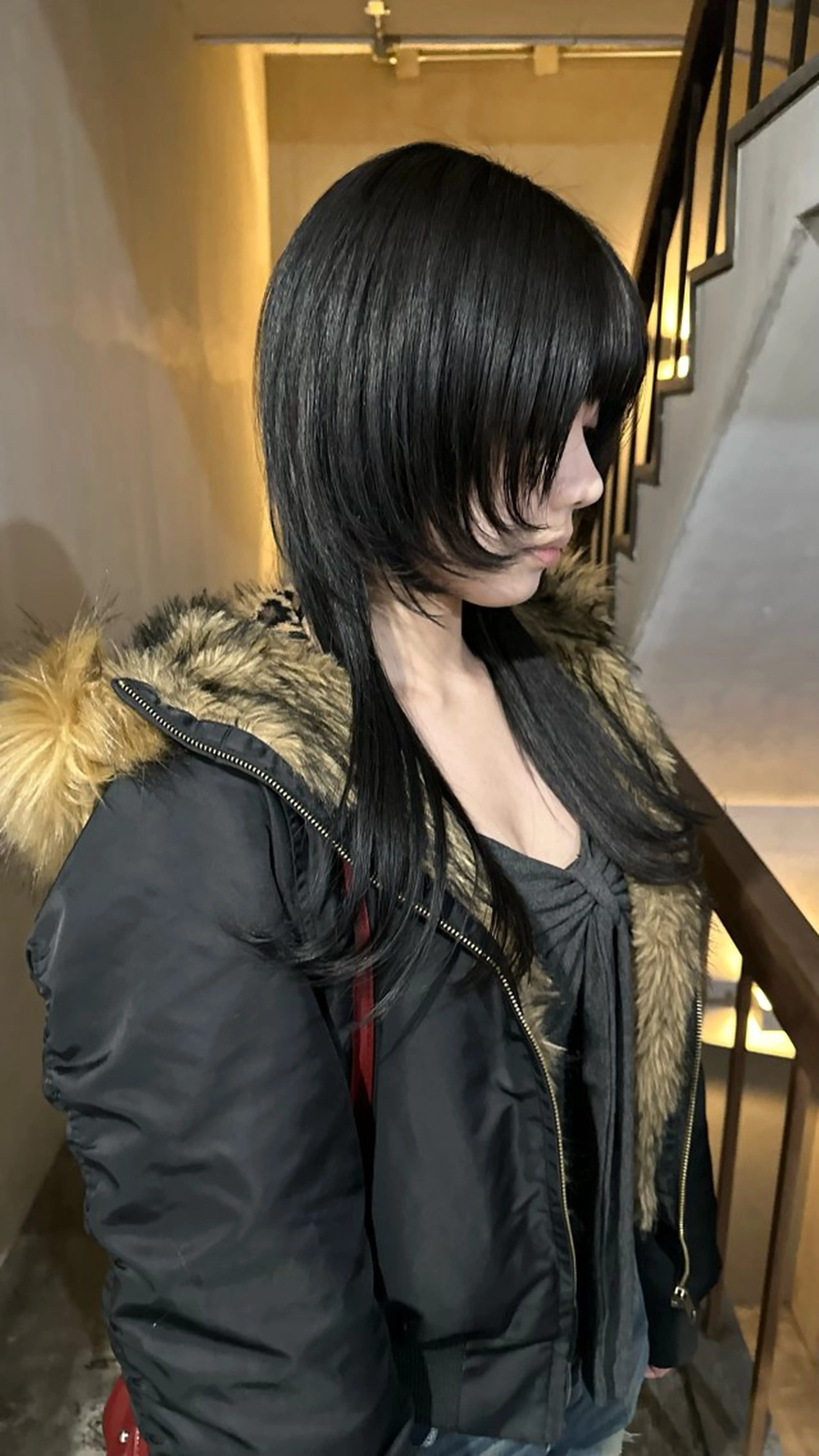 ロング レイヤーカット ロング NAP ナップのヘアスタイル