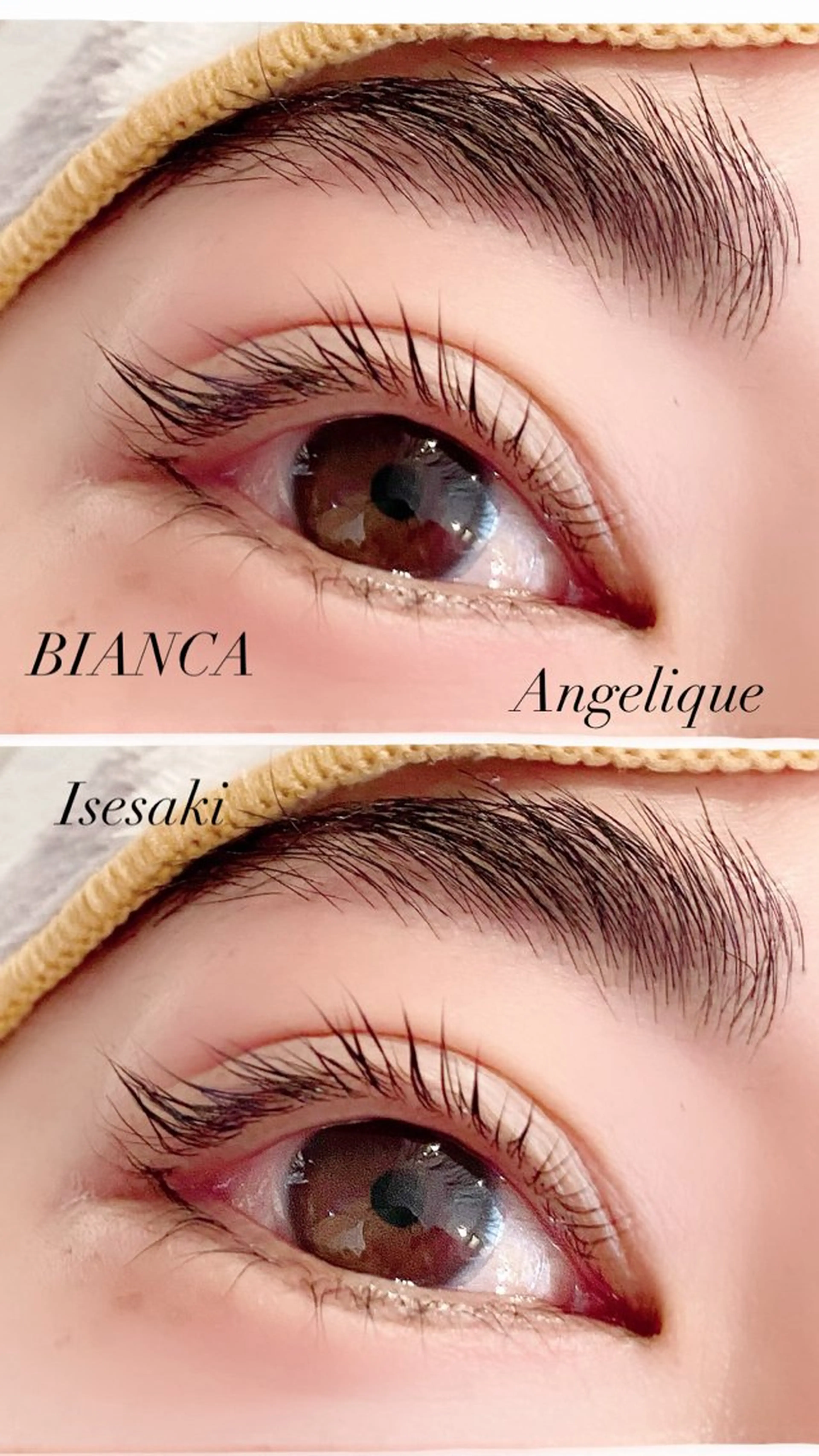 マツエク・マツパ マツパ 生亀 一美のマツエク・マツパデザイン