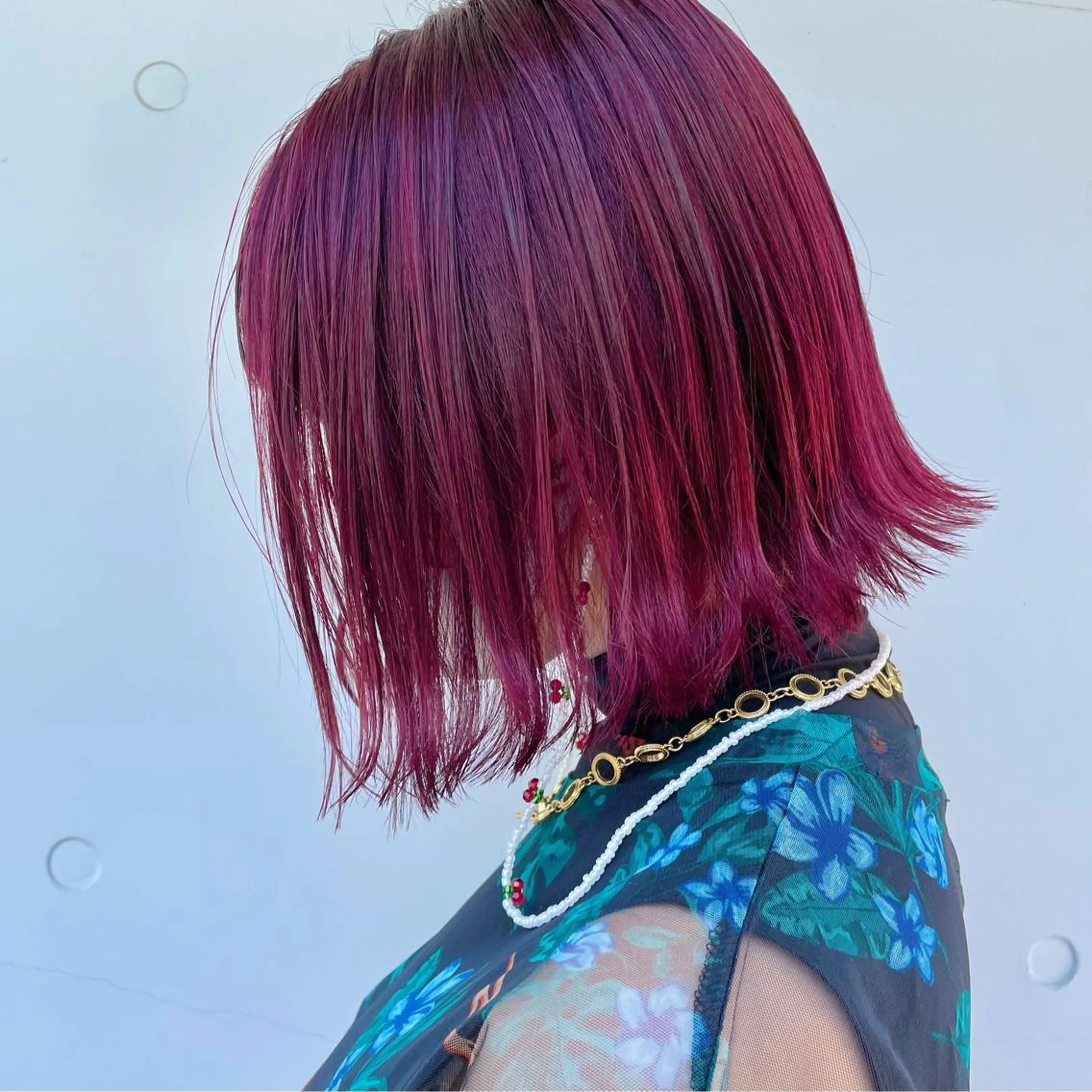 ショート カラー アディクシーカラー ブリーチ ケアブリーチ ダブルカラー イヤリングカラー ヘアカラー トリートメント もにか🌞原宿/渋谷 🌝ブリーチカラーのヘアスタイル