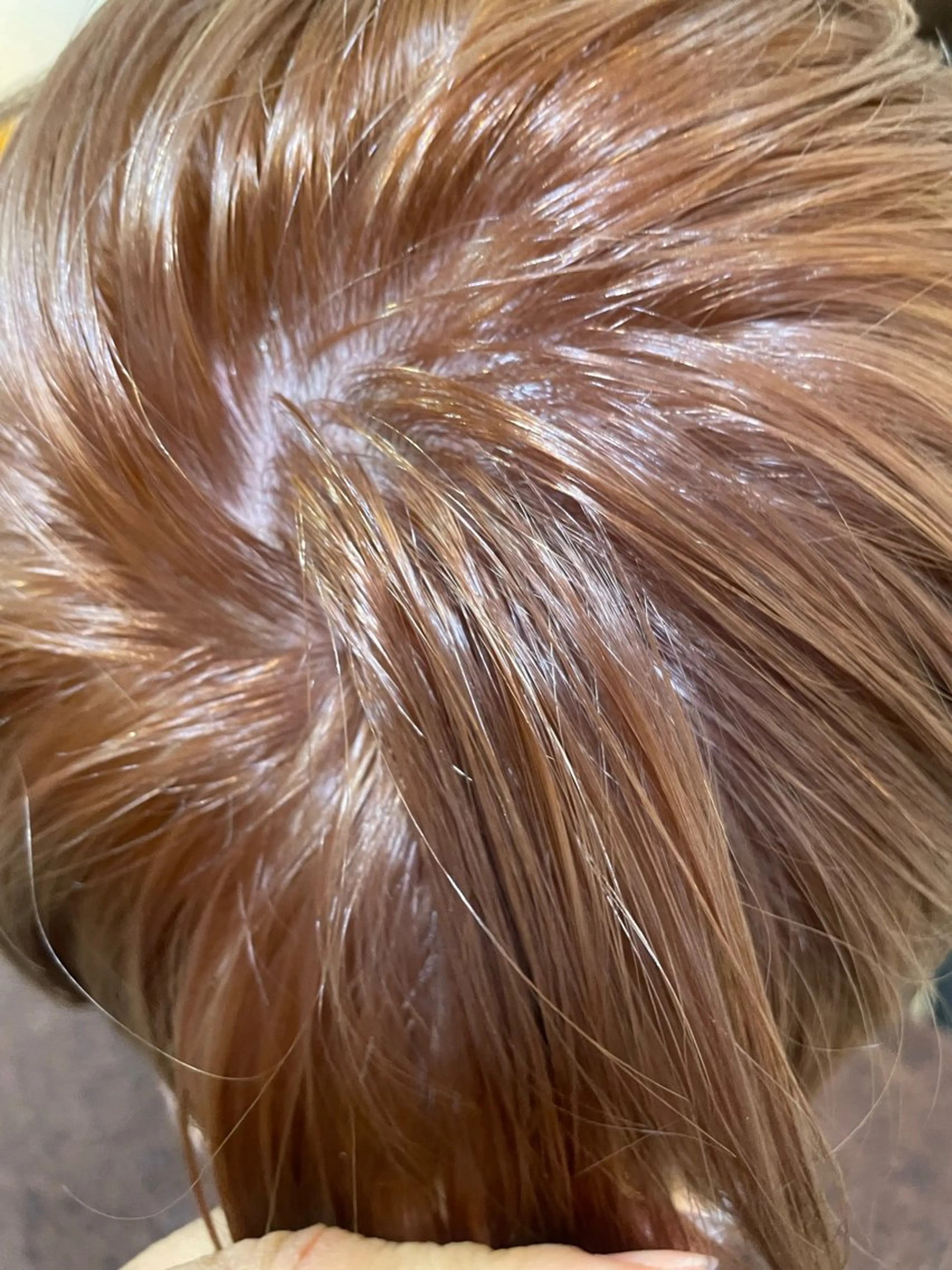 ミディアム カラー メンズ RIN／韓国ヘア レイヤーカットのヘアスタイル