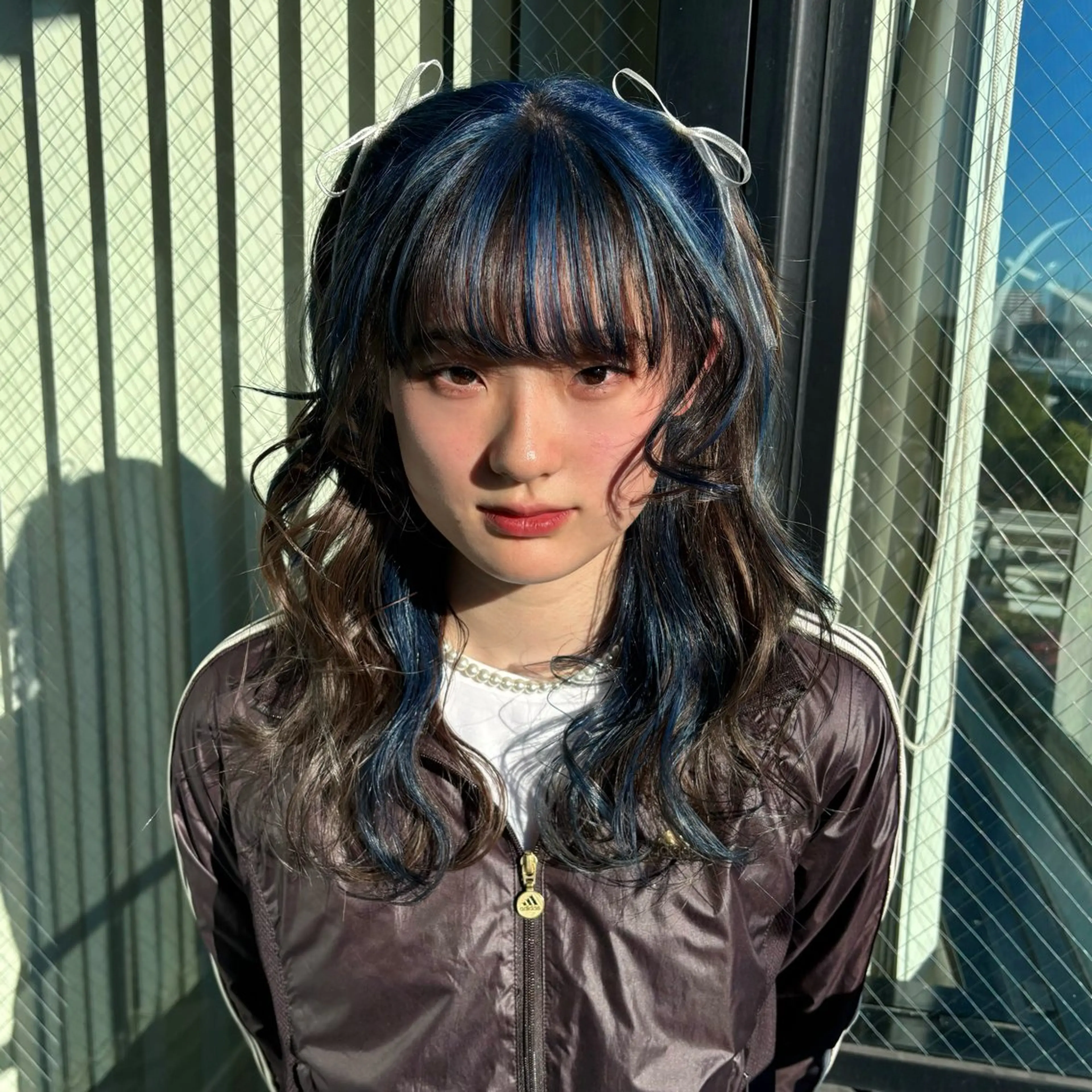 ロング カラー 💫miyu💫デザ インカラー/アレンジのヘアスタイル