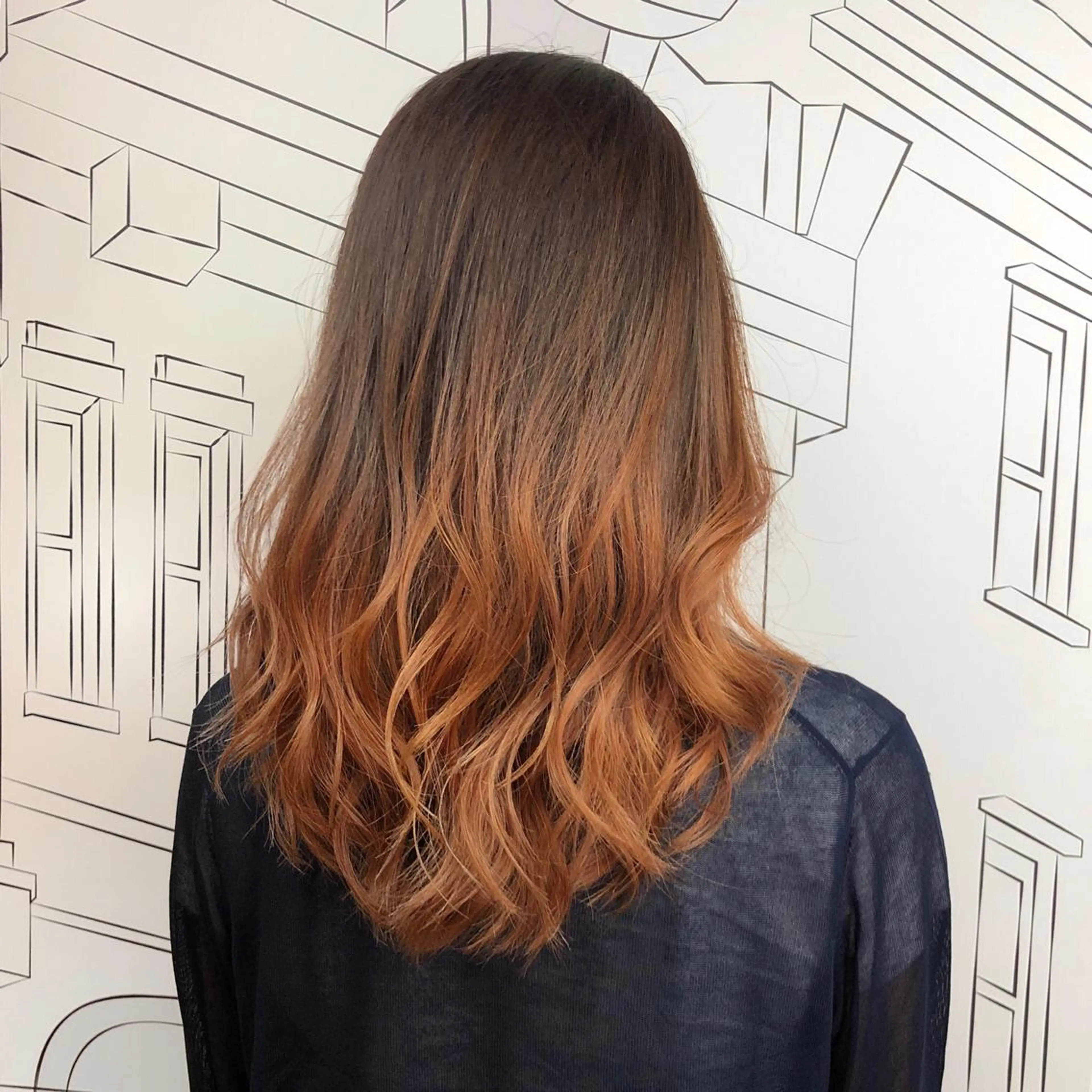 ロング カラー レイヤー,ボブ / 彩未のヘアスタイル