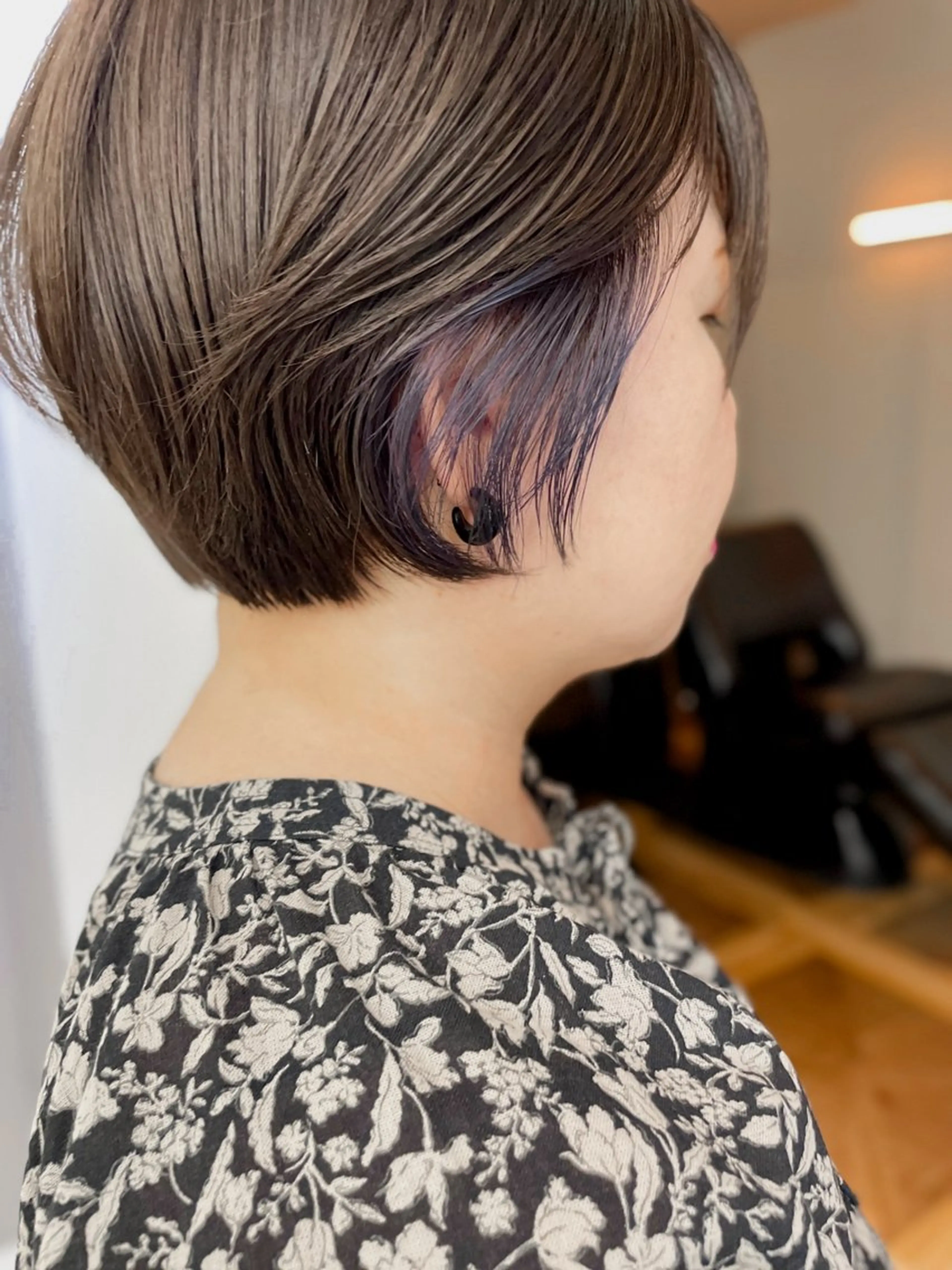 ショート カラー カット ヘアカラー トリートメント gotoday天神所属・緒方リエ ☆ボブ・ショートのヘアスタイル