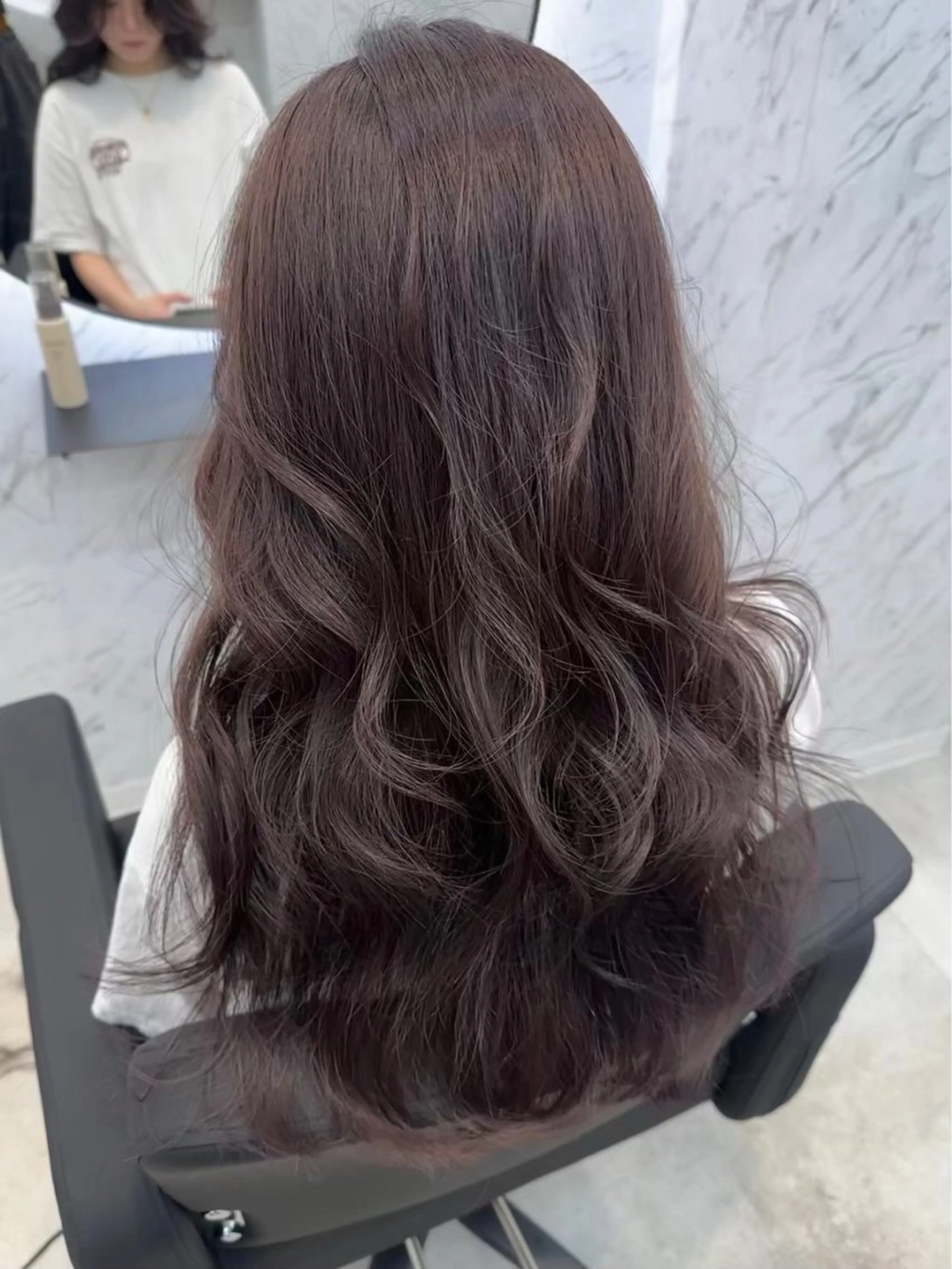 カラー hair salon dot.mooda所属・레온⋆✦ Leon 透明感✨️Colorのヘアスタイル