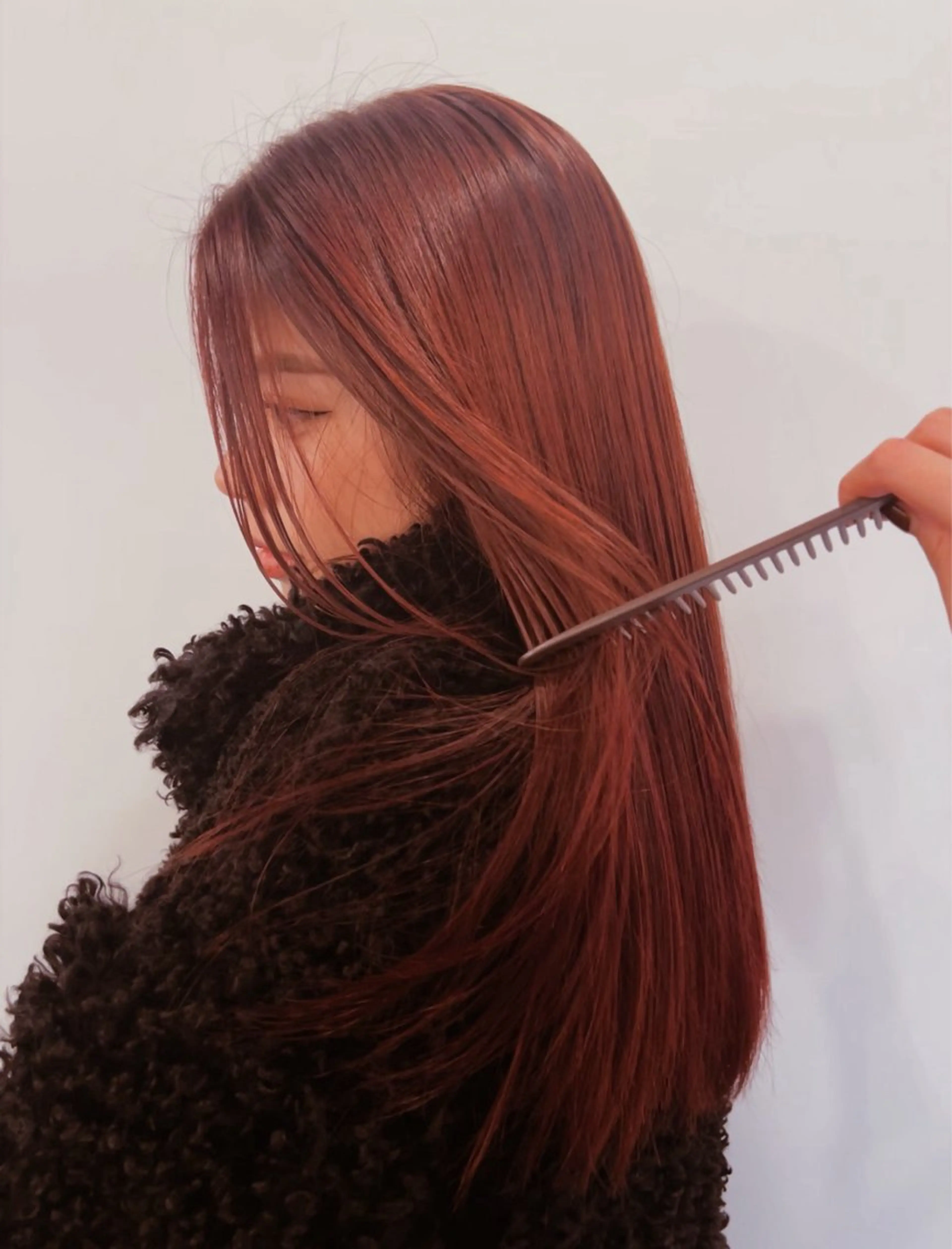 ロング カラー ヘアカラー KOCHAB本山所属・三谷 はるなのヘアスタイル