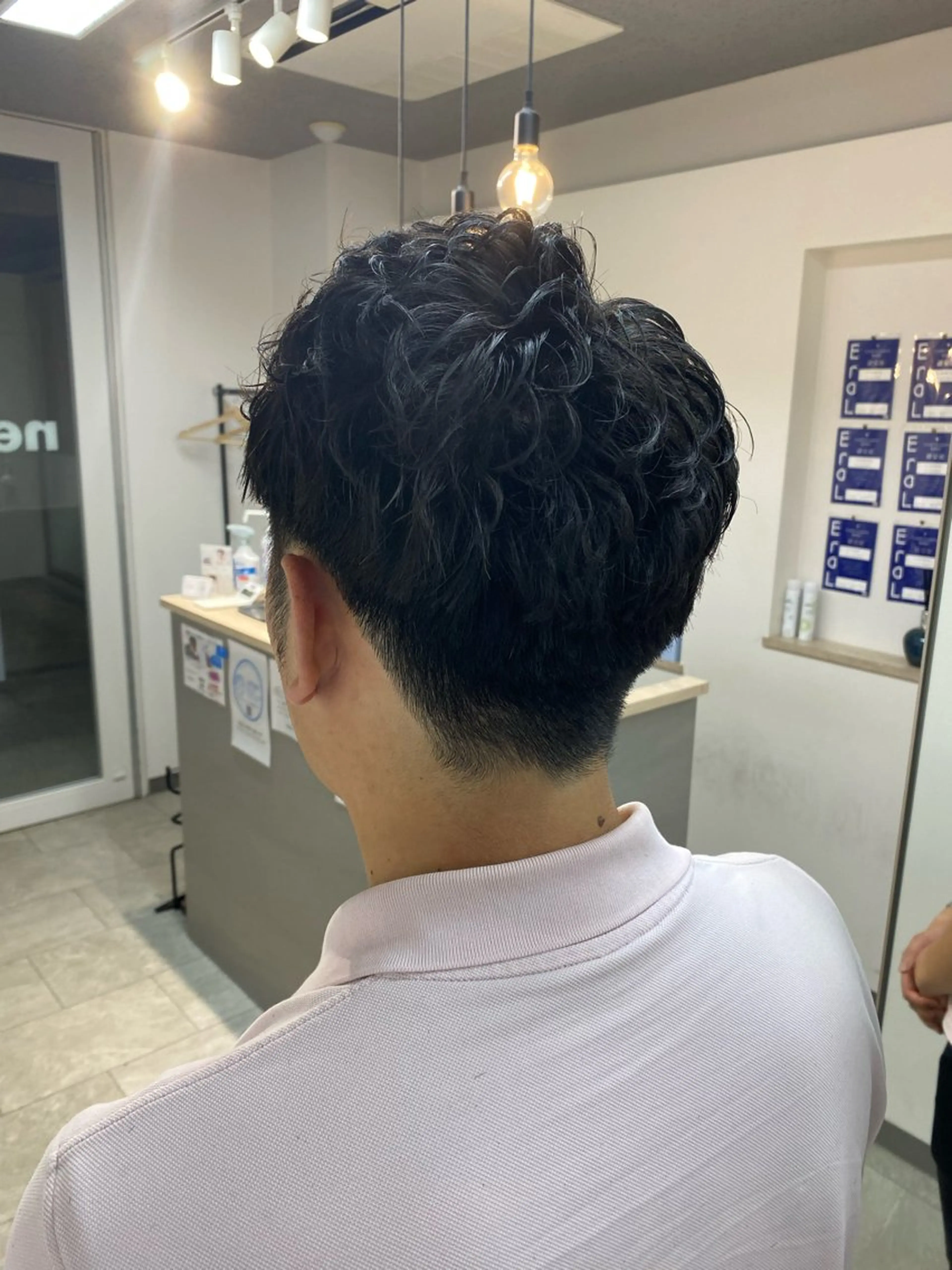 ショート パーマ メンズ neaf六本木店所属・ボブ／レイヤーボブ ／松尾のヘアスタイル