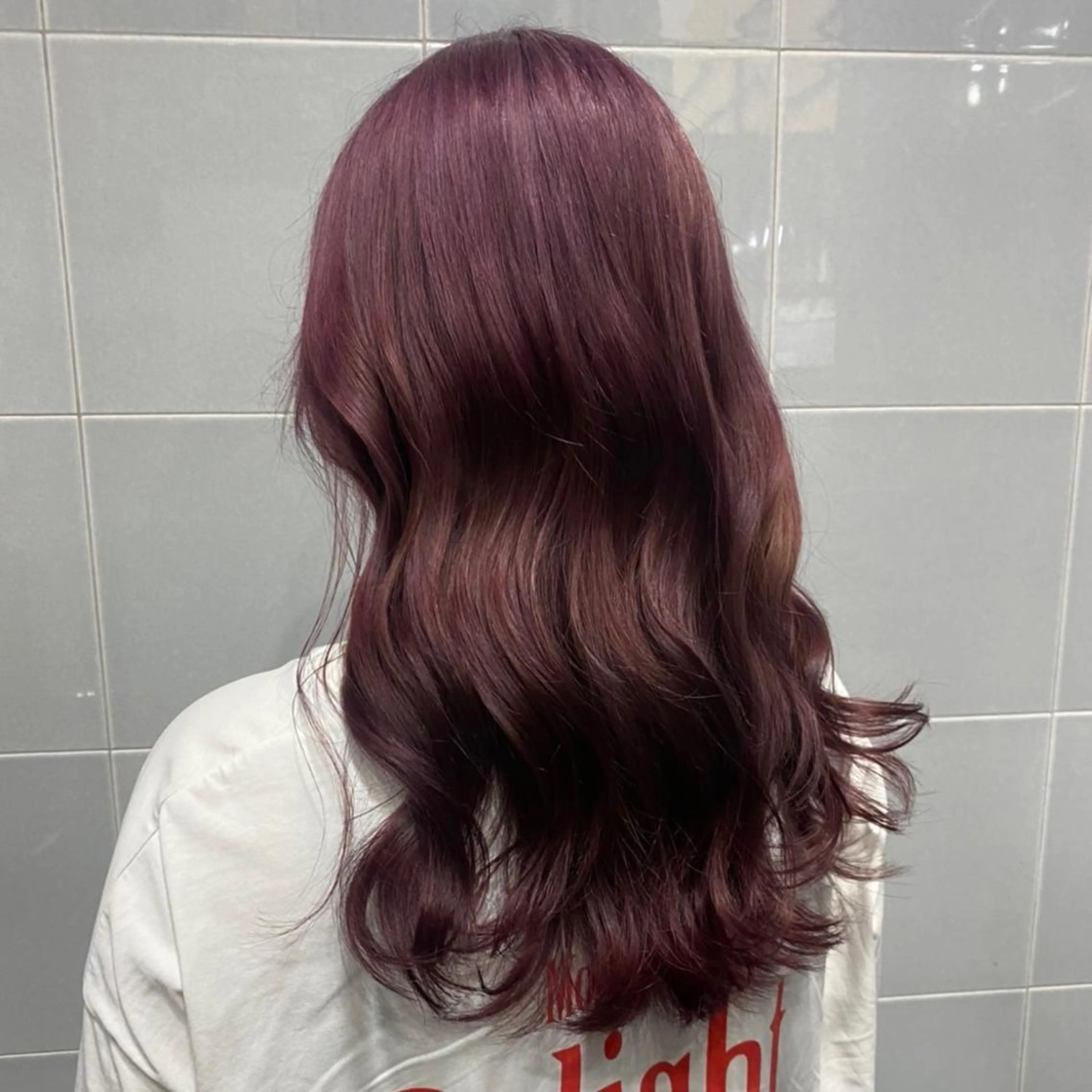 《ケアブリーチ使用》💙Wカラー➕トリートメント💙の写真