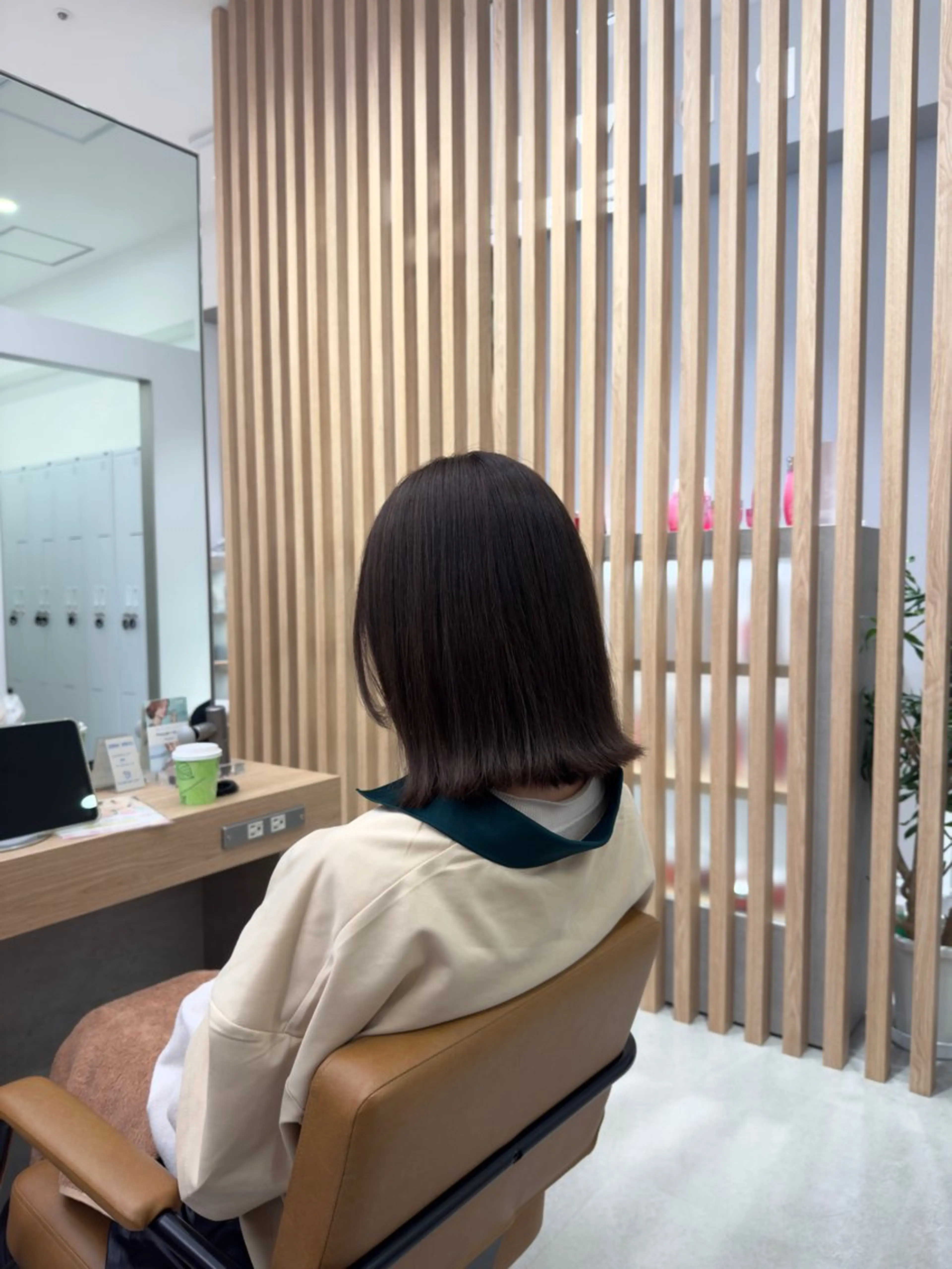 ミディアム カラー ブラウンカラー けー すけのヘアスタイル