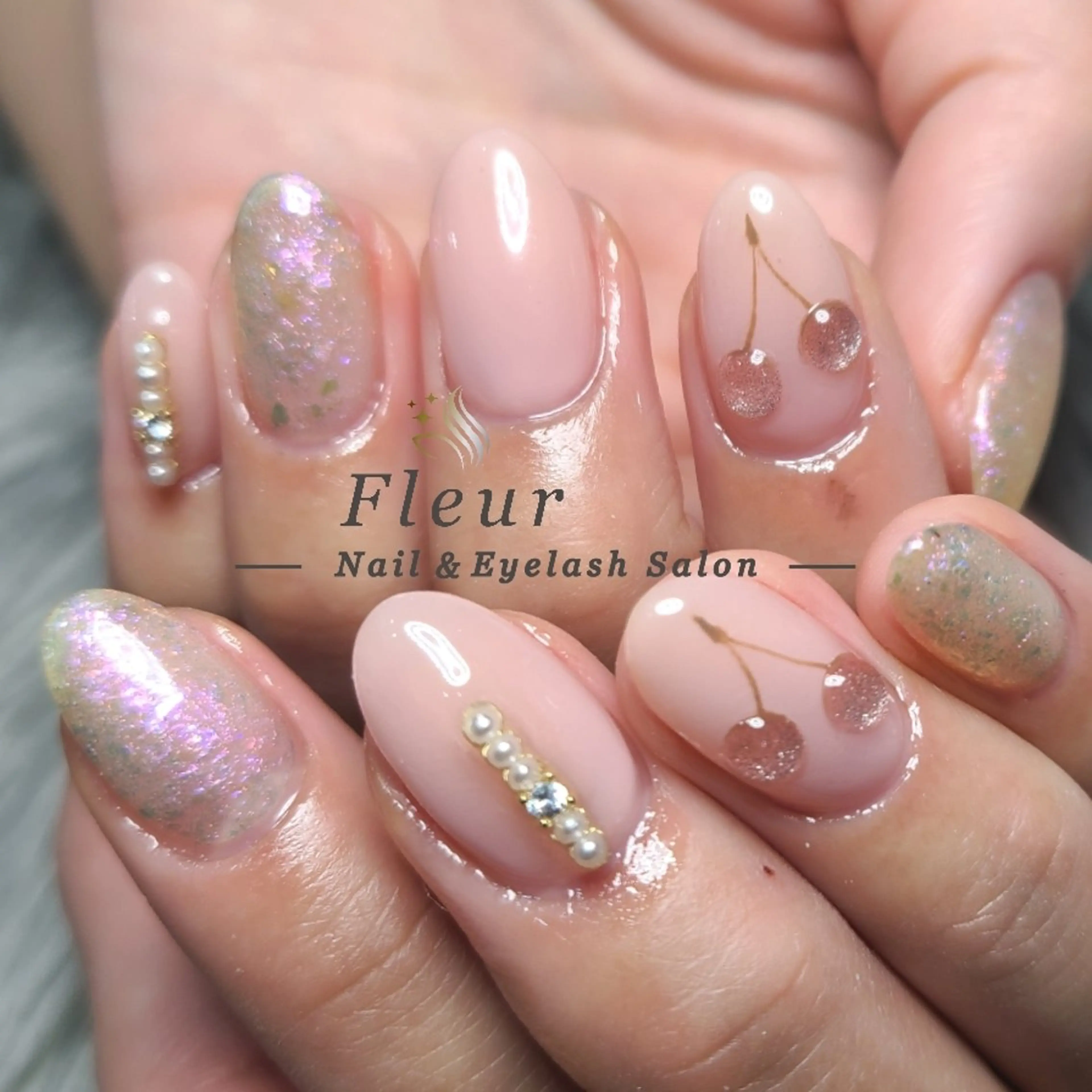 ネイル ハンドネイル nail&eye ♡Fleur♡のネイルデザイン