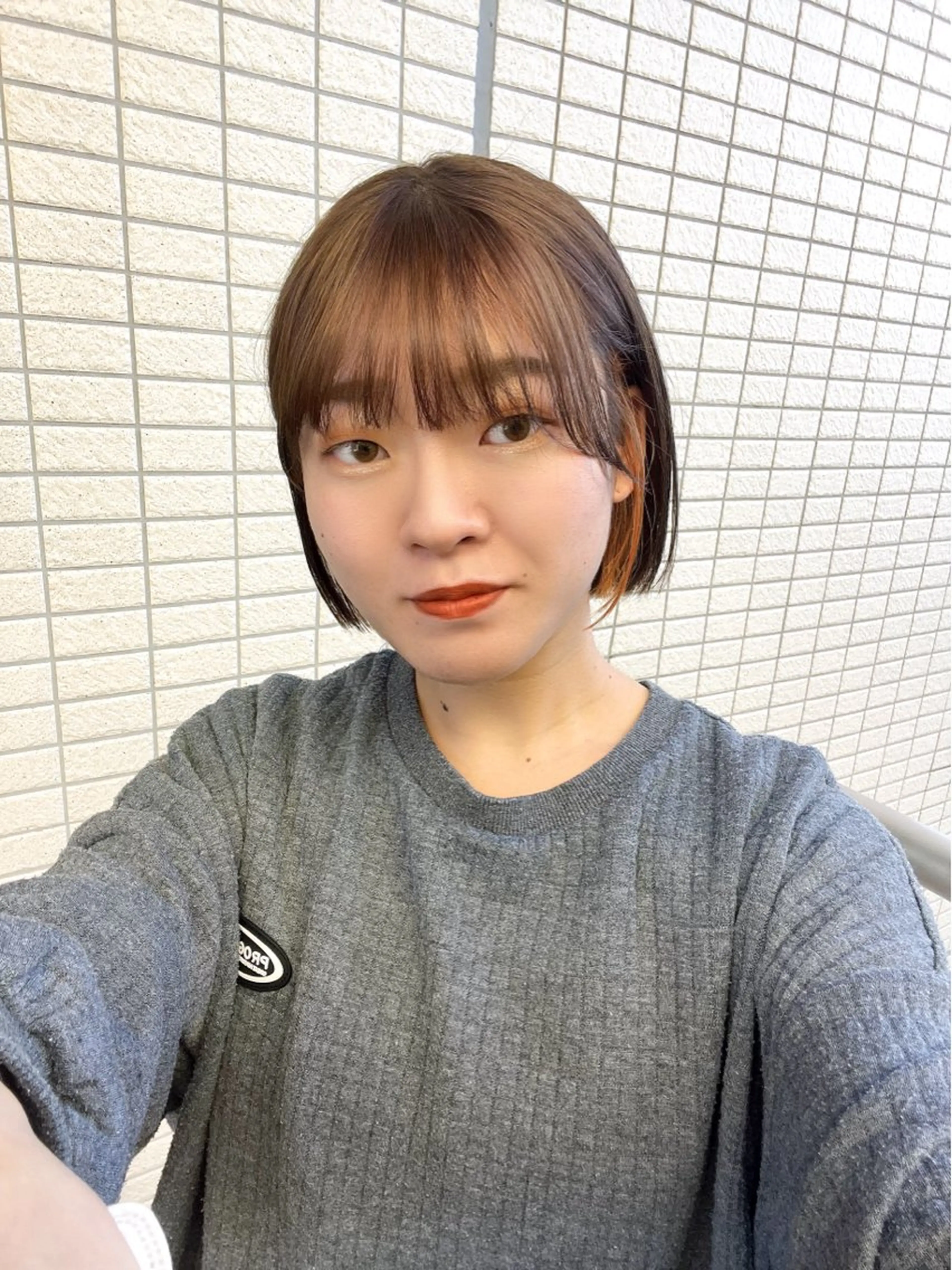 ショート カラー 🎧パーソナルケア/ 透明感カラー/ミユのヘアスタイル