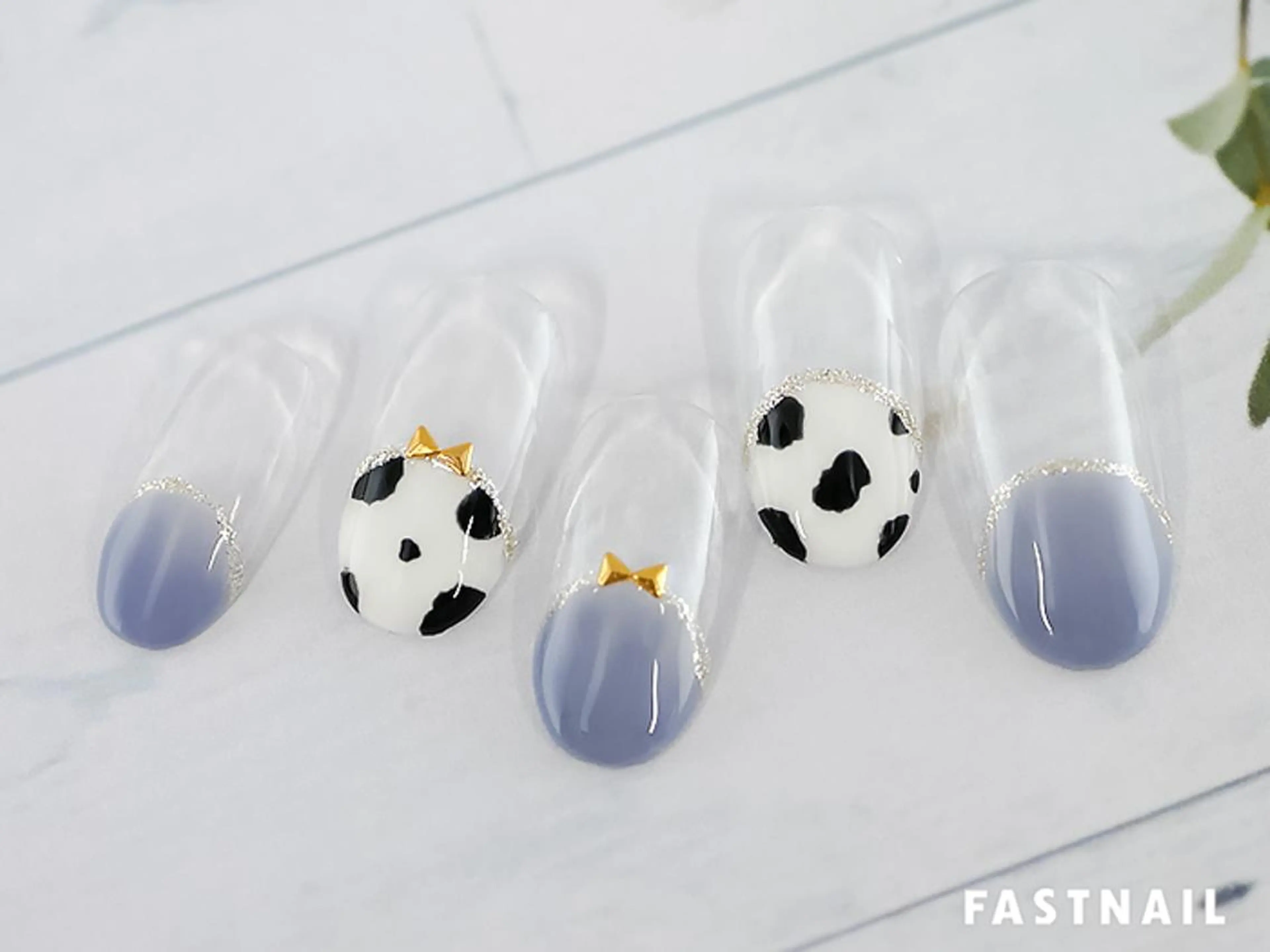 ネイル 冬ネイル ファストネイル　ロコ 志免のネイルデザイン