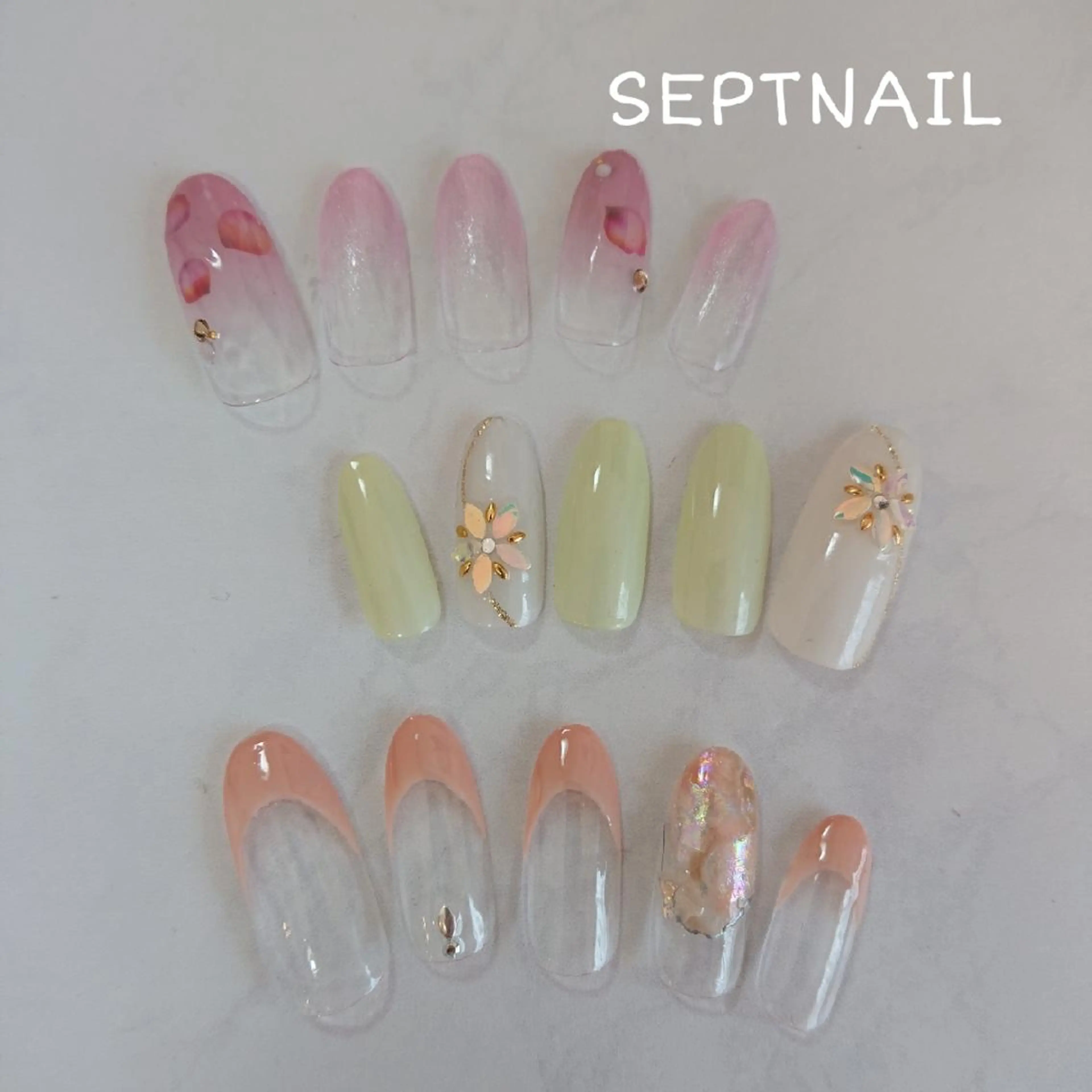 ネイル SEPTNAIL 中澤のネイルデザイン