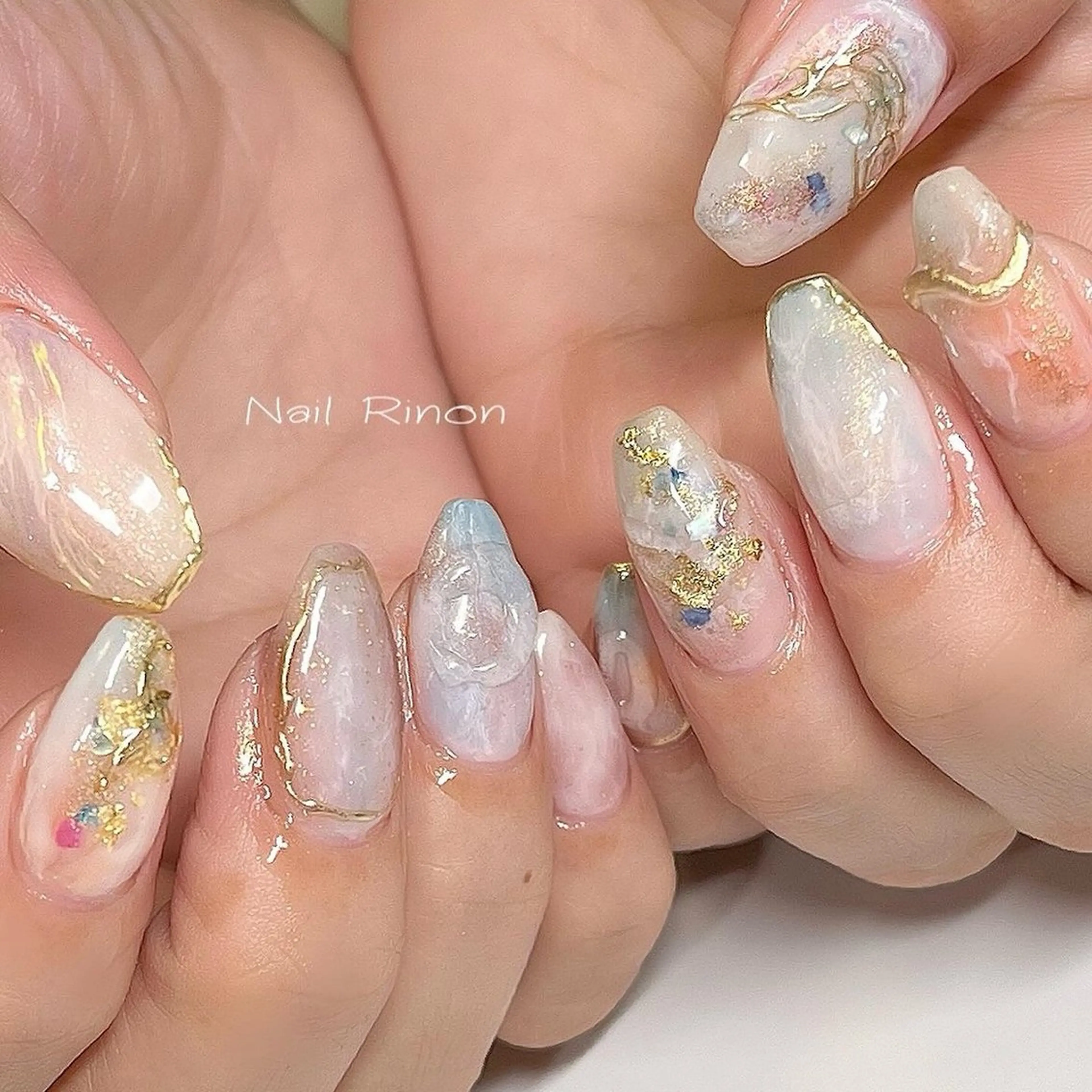 ネイル ニュアンスネイル Nail Rinonのネイルデザイン